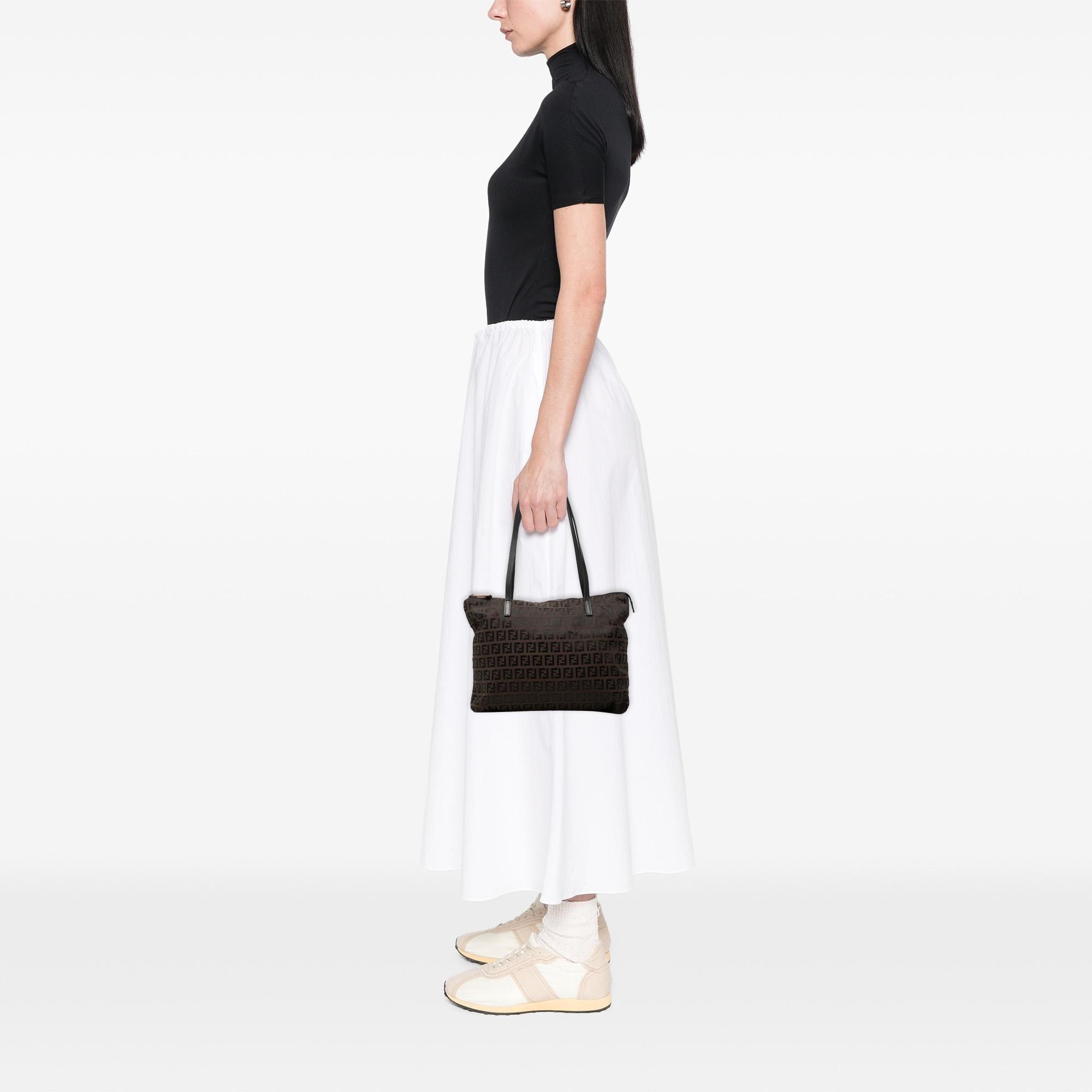 Fendi Zucchino Canvas Tote