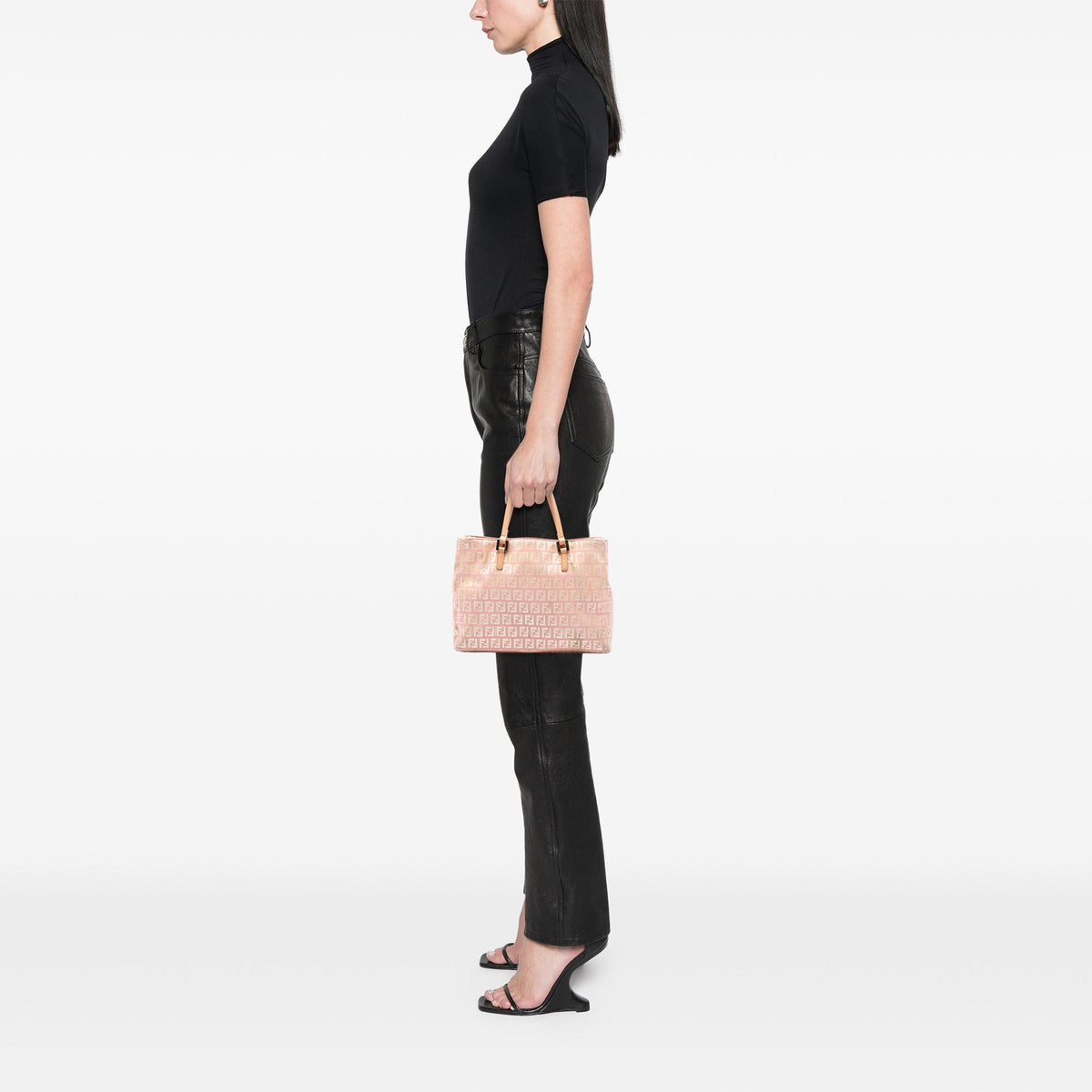 Fendi Zucchino Canvas Tote