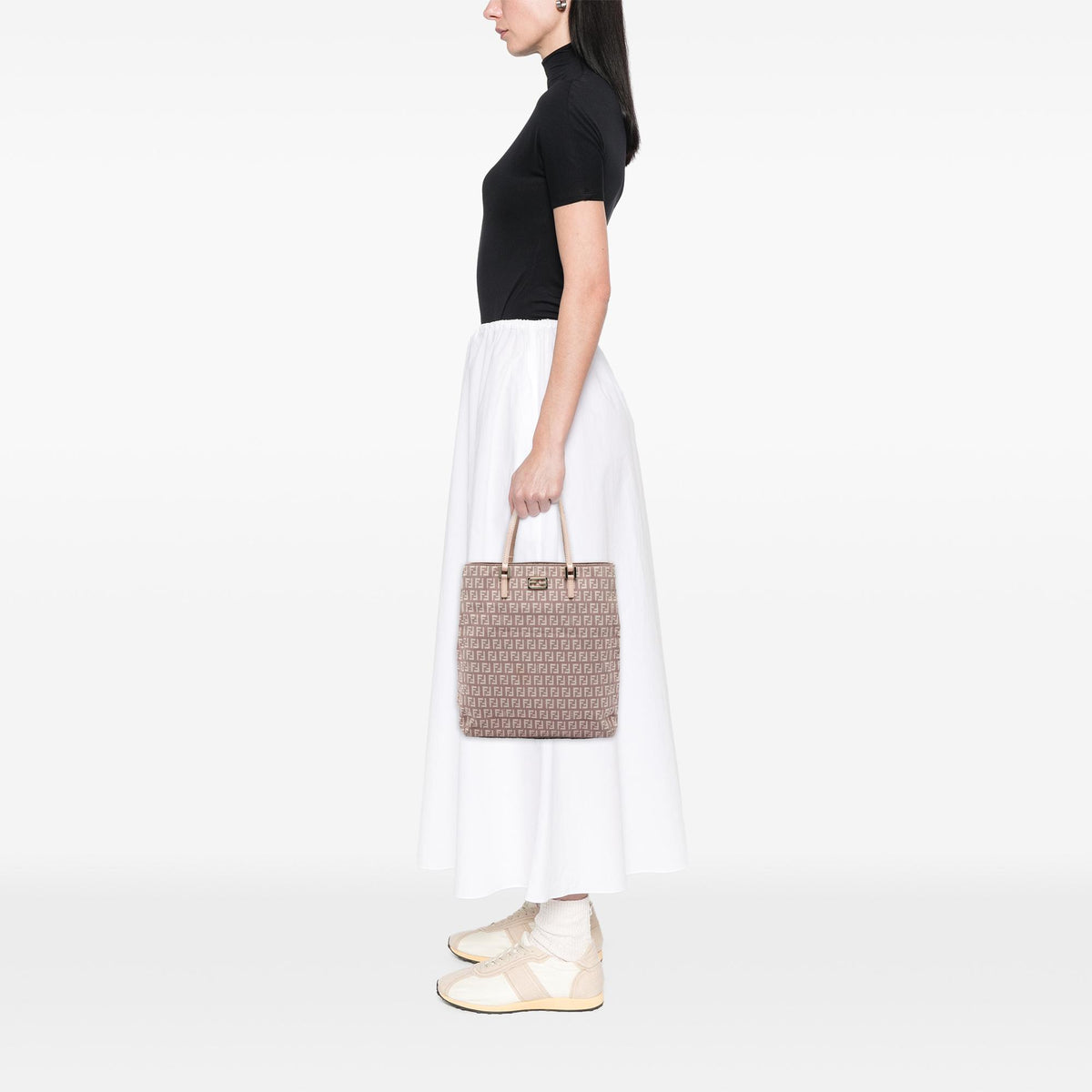 Fendi Zucchino Canvas Tote