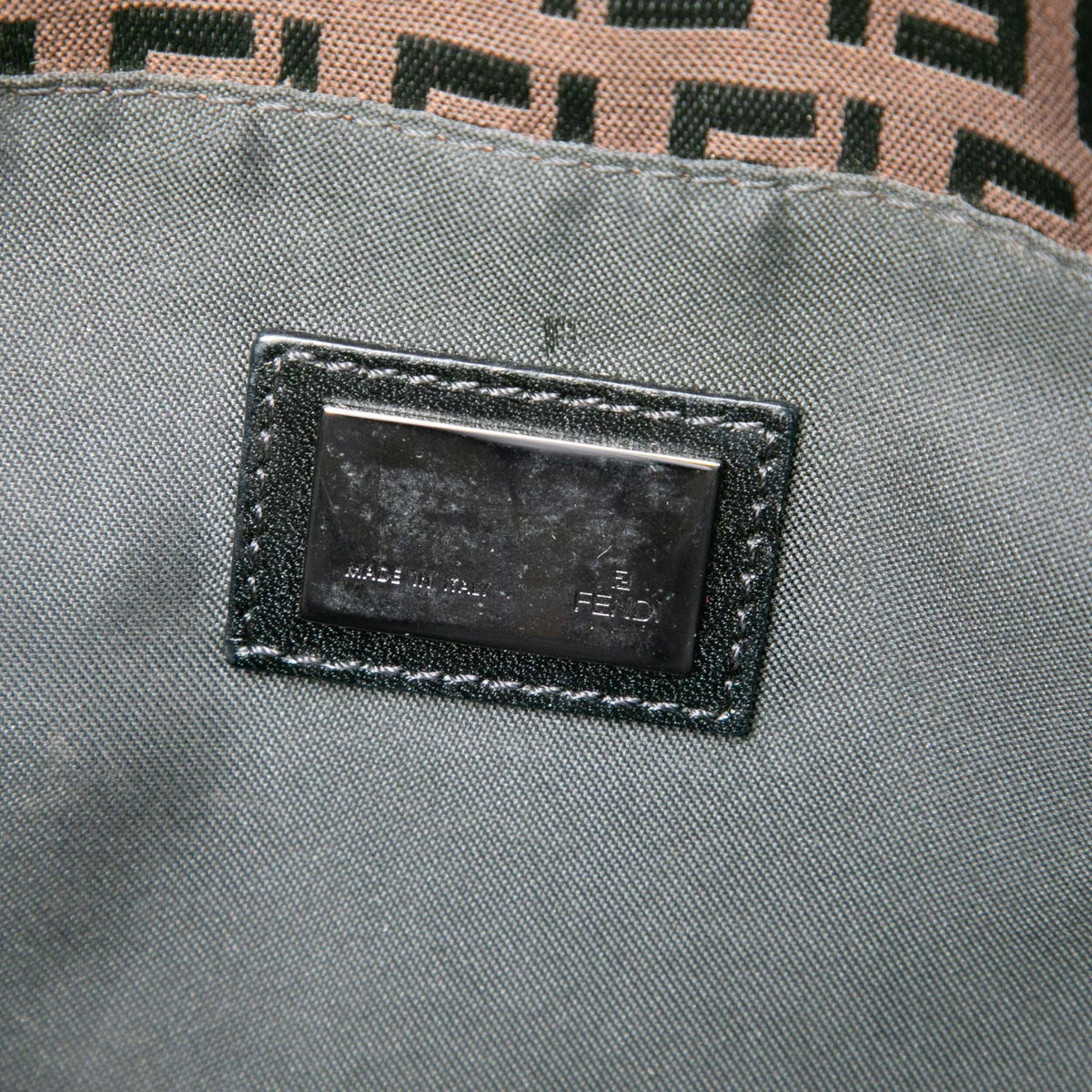 Fendi Zucchino Canvas Tote