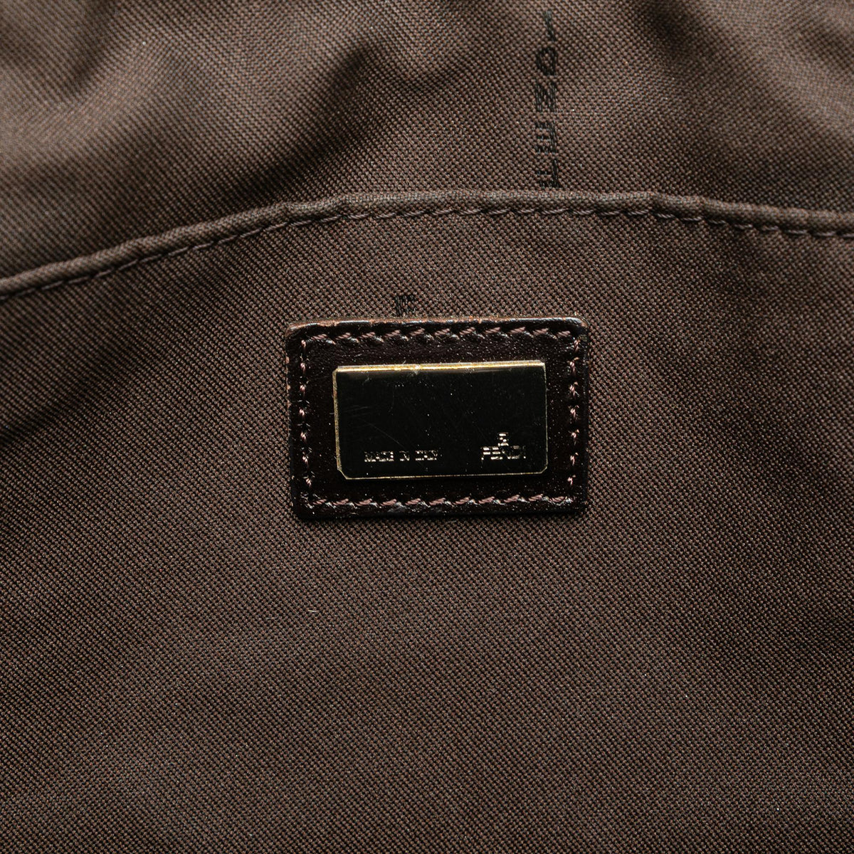 Fendi Zucchino Canvas Tote