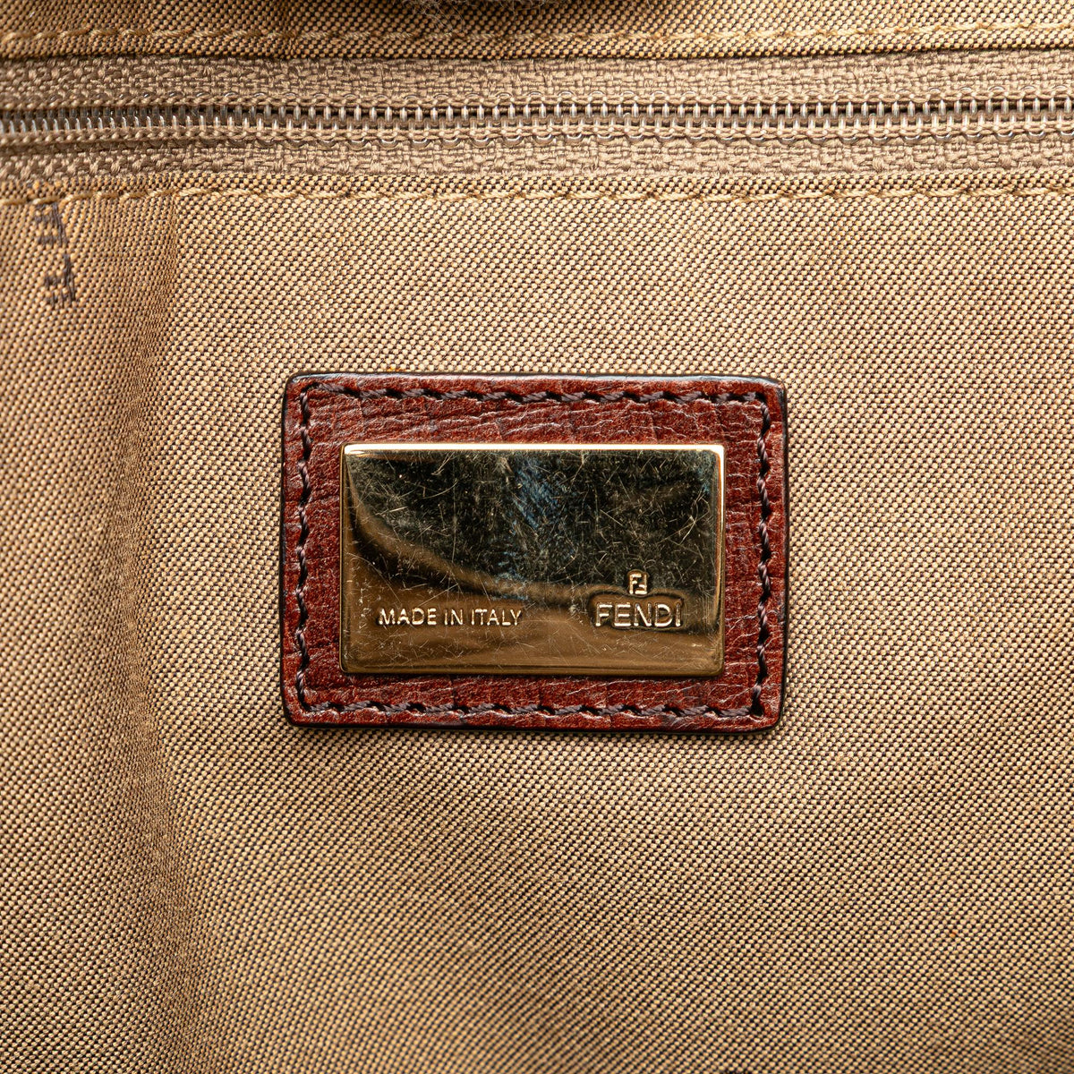 Fendi Zucchino Canvas Tote