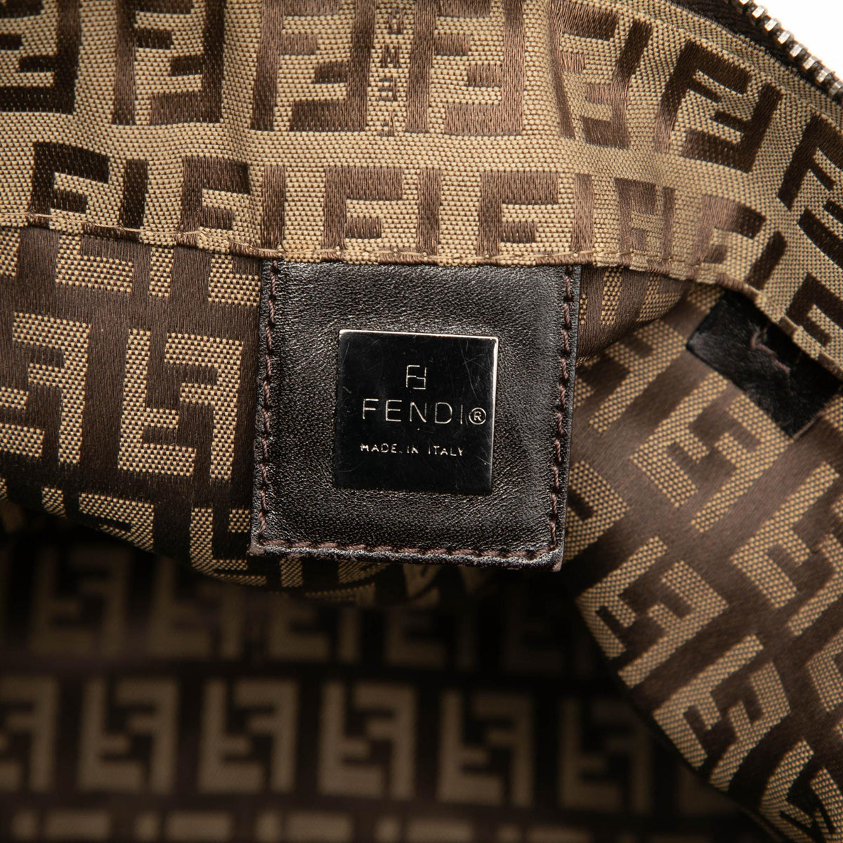 Fendi Zucchino Canvas Tote