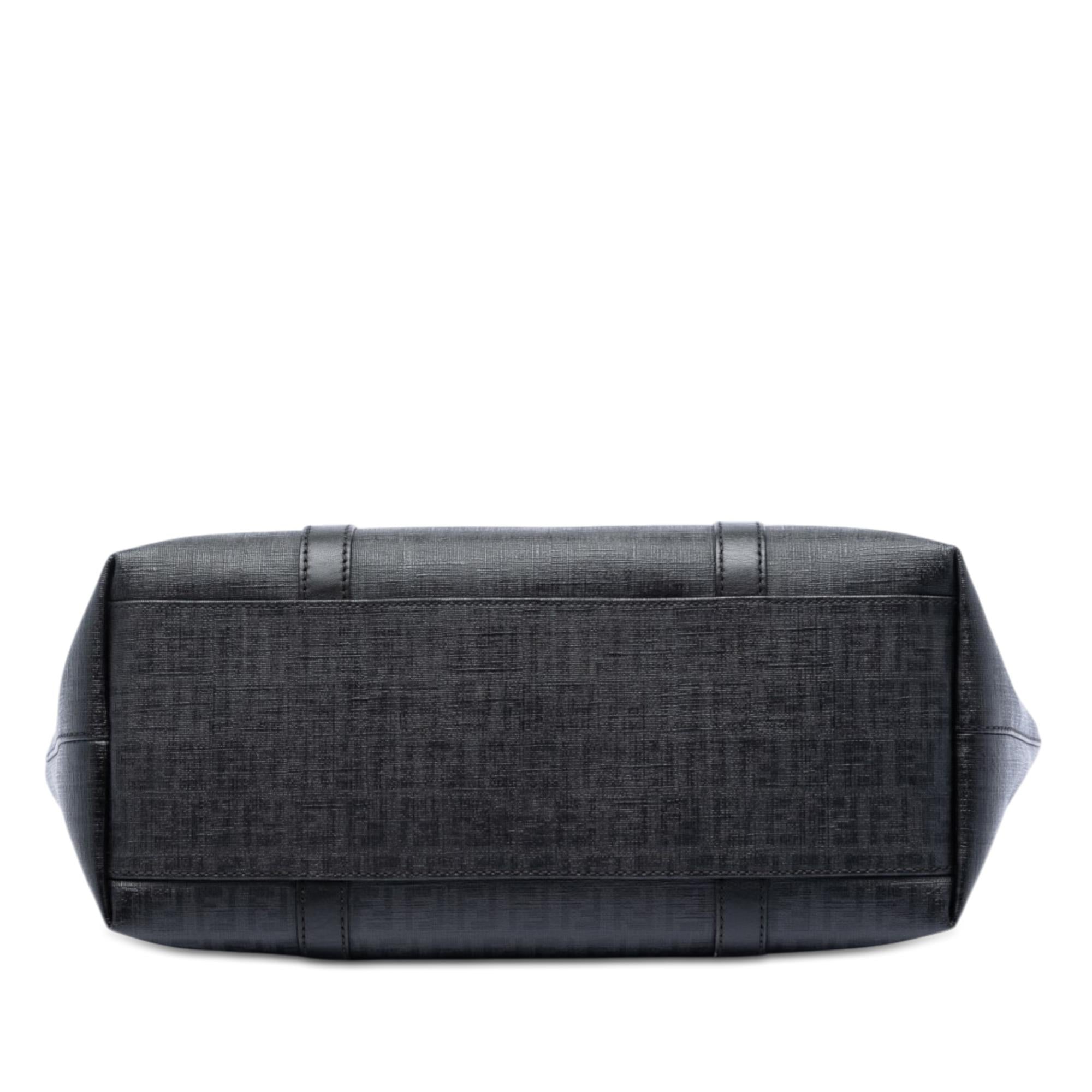 Fendi Zucchino Coated Canvas Superstar Tote