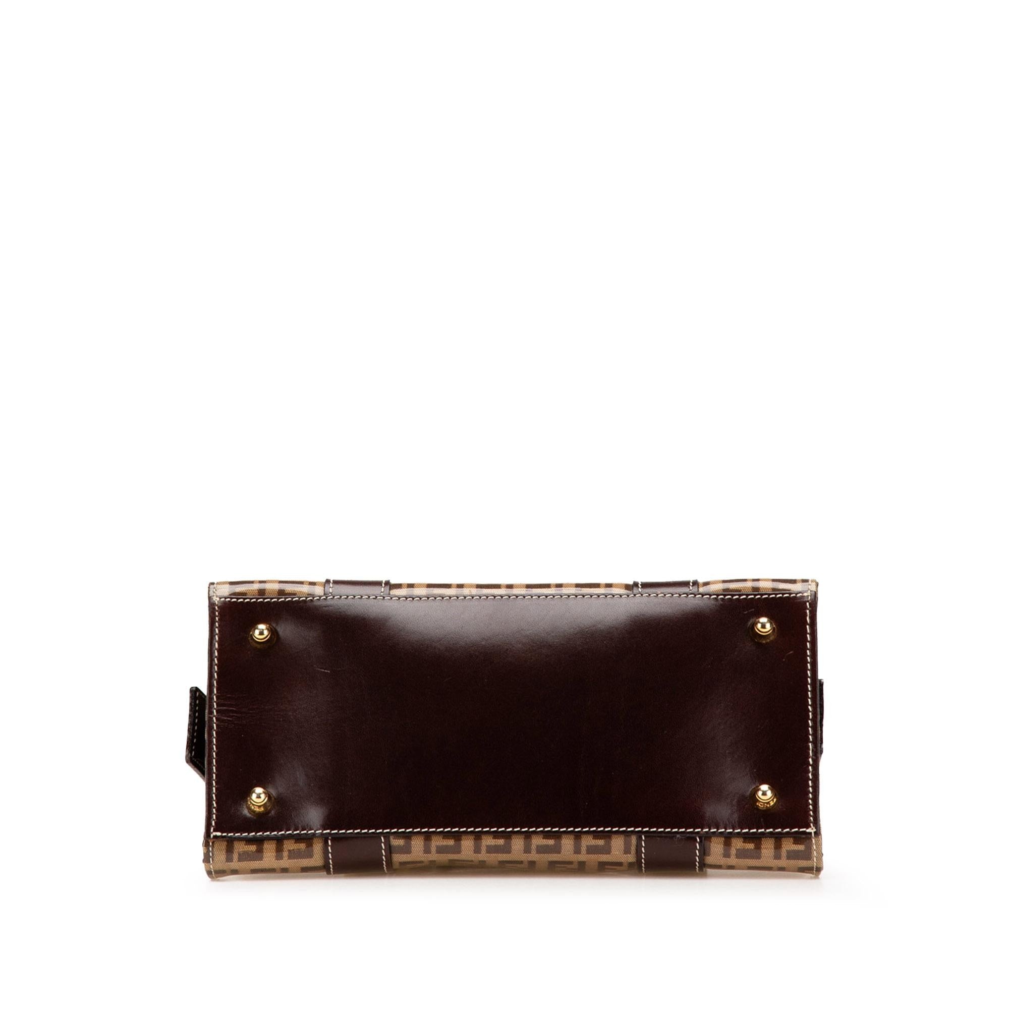 Fendi Zucchino Crystal Handbag