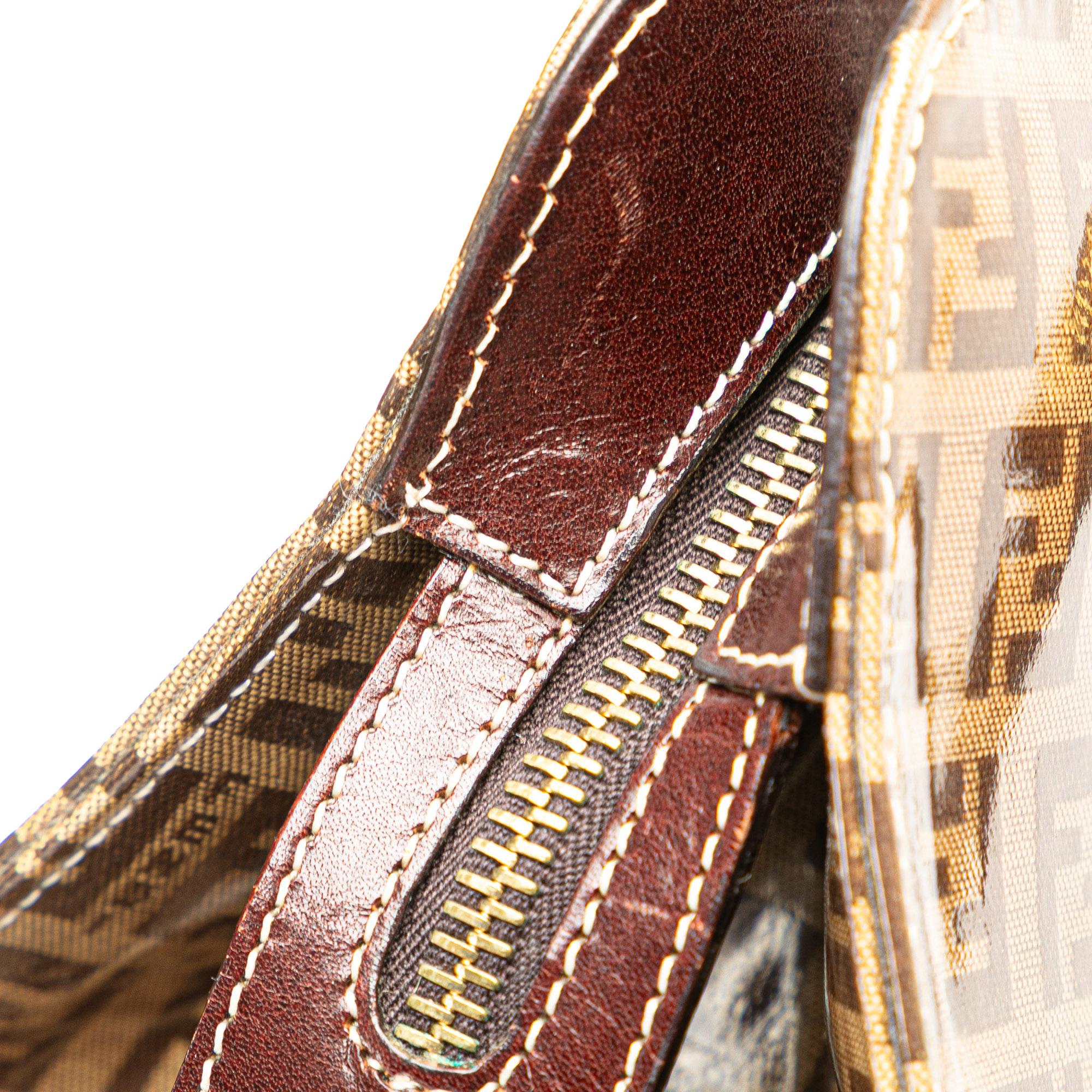 Fendi Zucchino Crystal Handbag