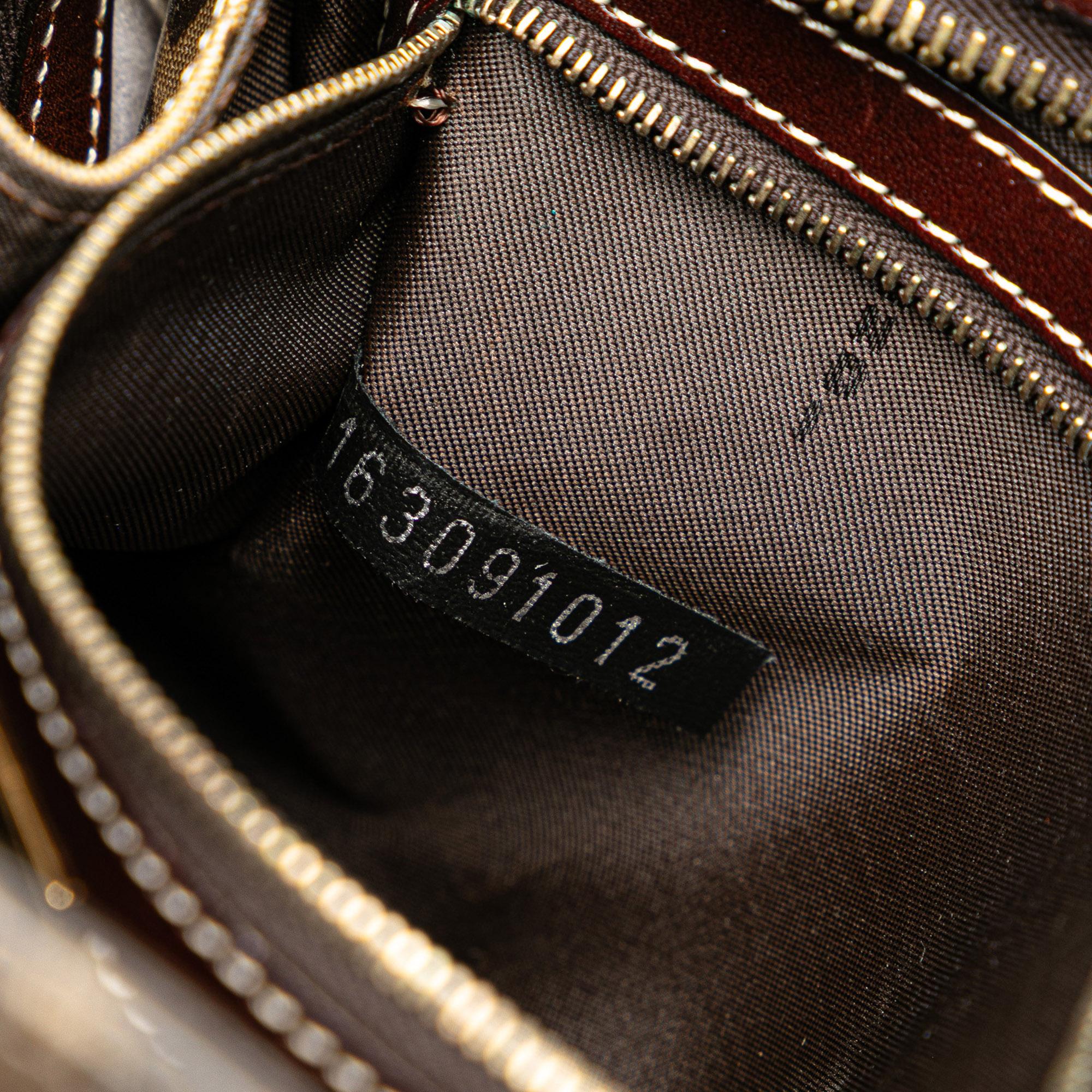 Fendi Zucchino Crystal Handbag