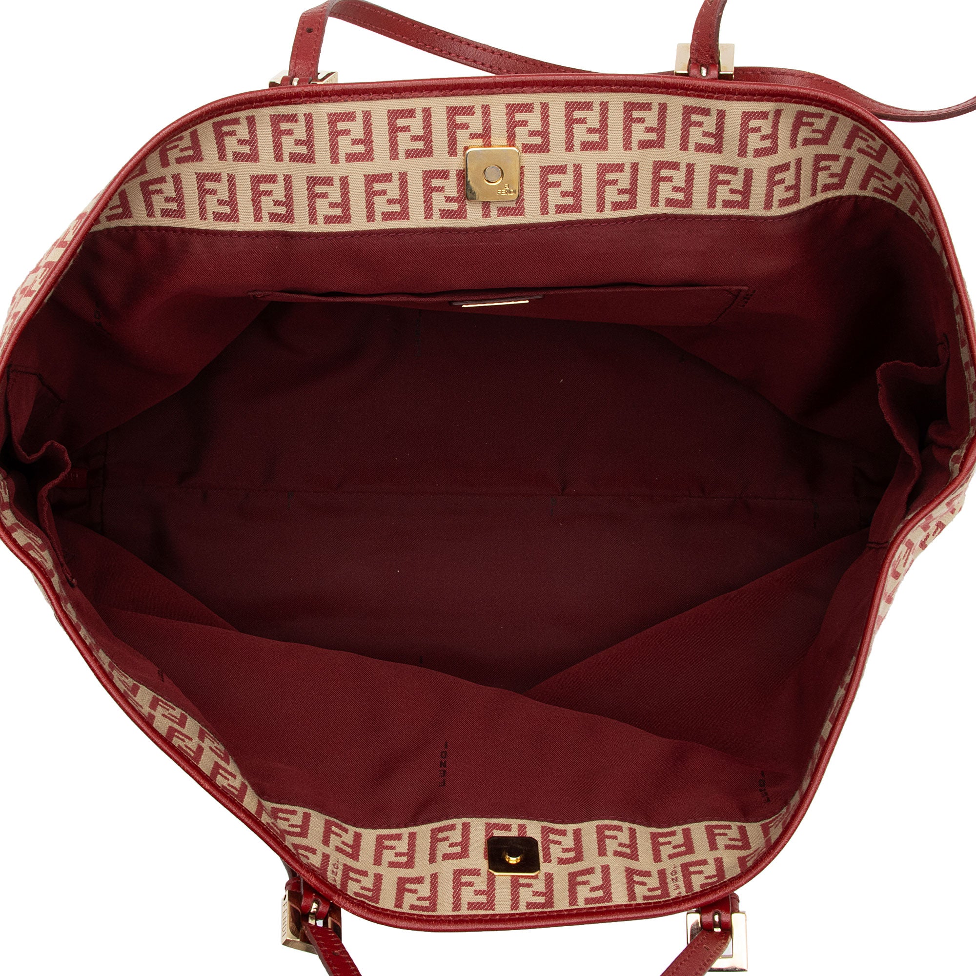 Fendi Zucchino Roll Tote (SHF-oTfht9)