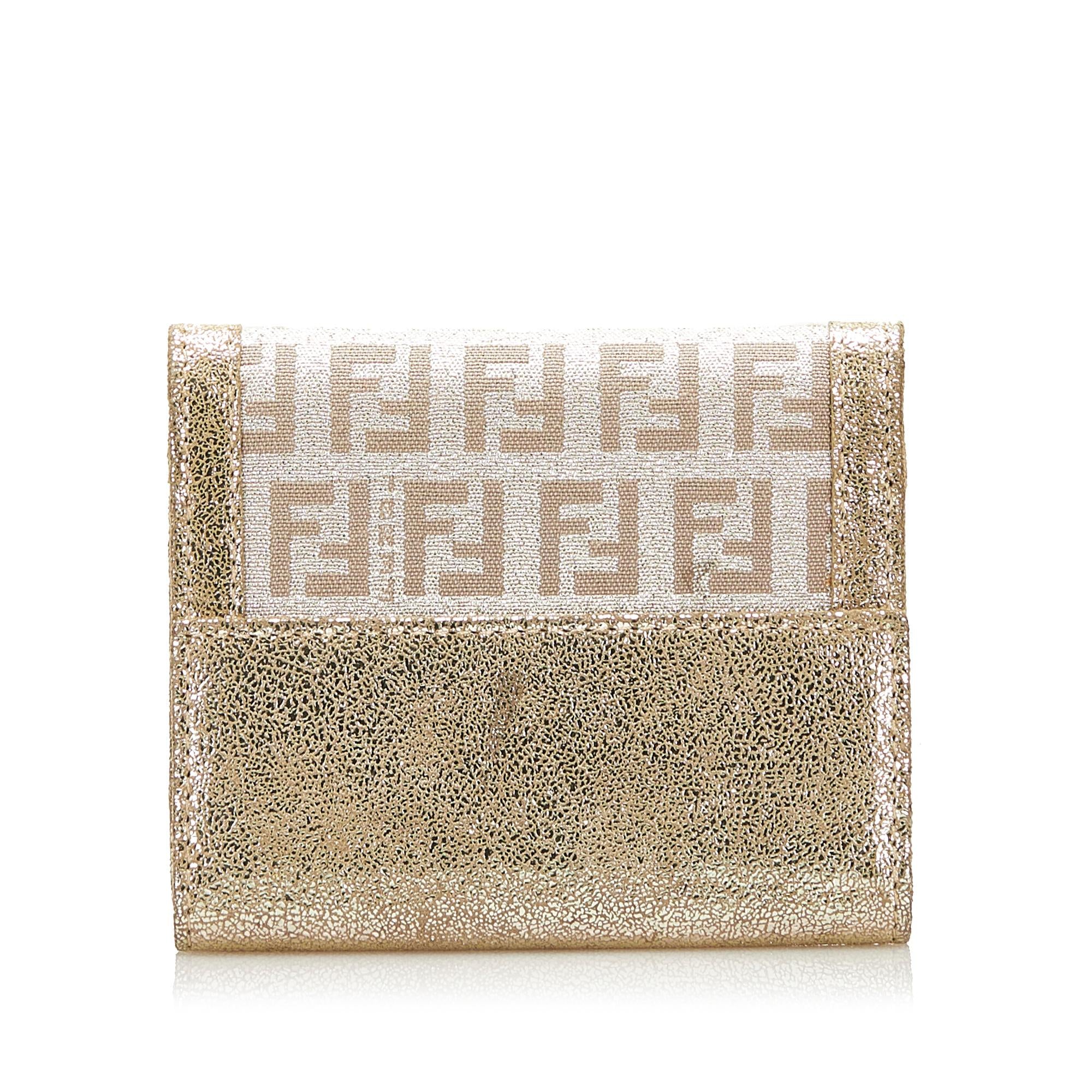 Fendi Zucchino Small Wallet (SHG-35930)