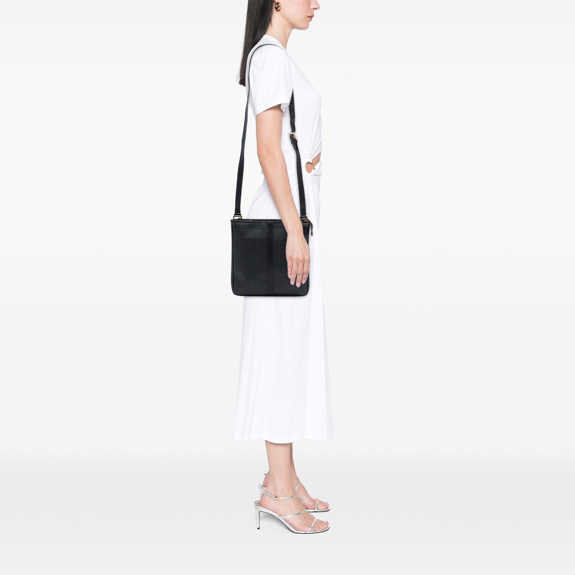 Fendi Zucchino Spalmati Crossbody