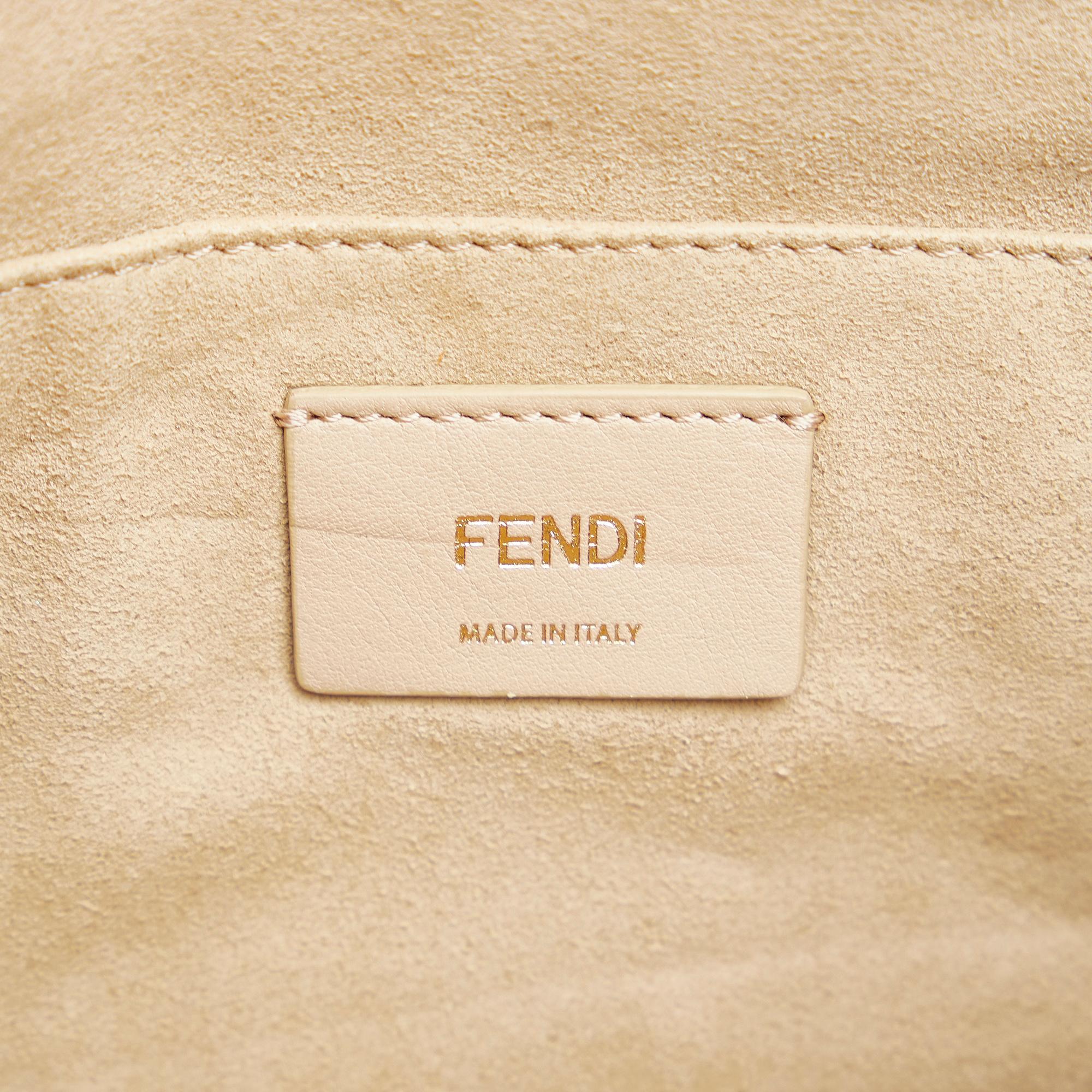 Fendi x FILA Kan I Mania Logo Satchel (SHG-McSL0p)