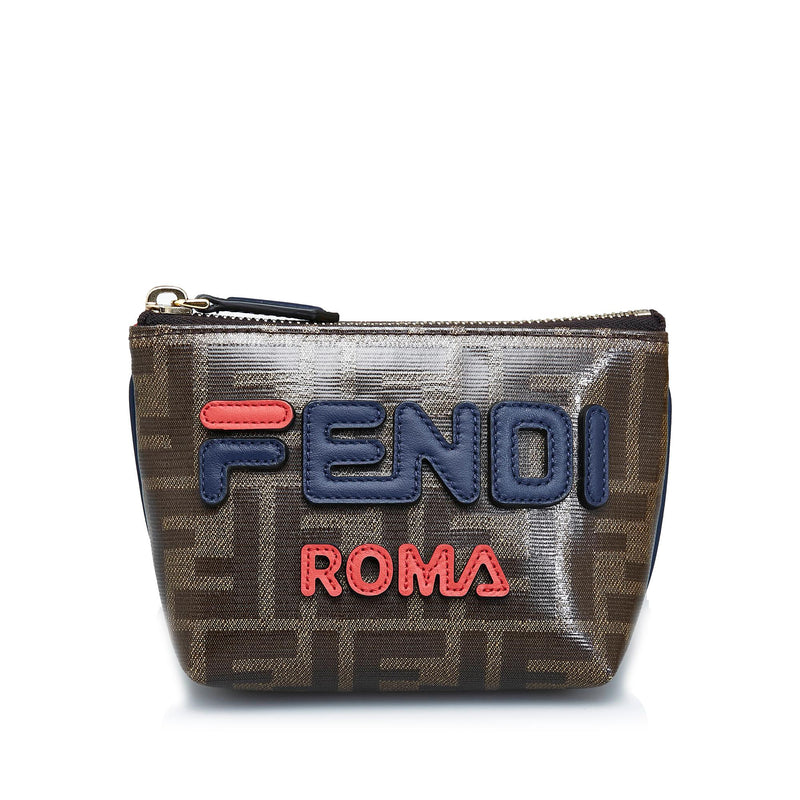 Fendi x Fila Zucca Mania Pouch SHG 7ZFyhe LuxeDH