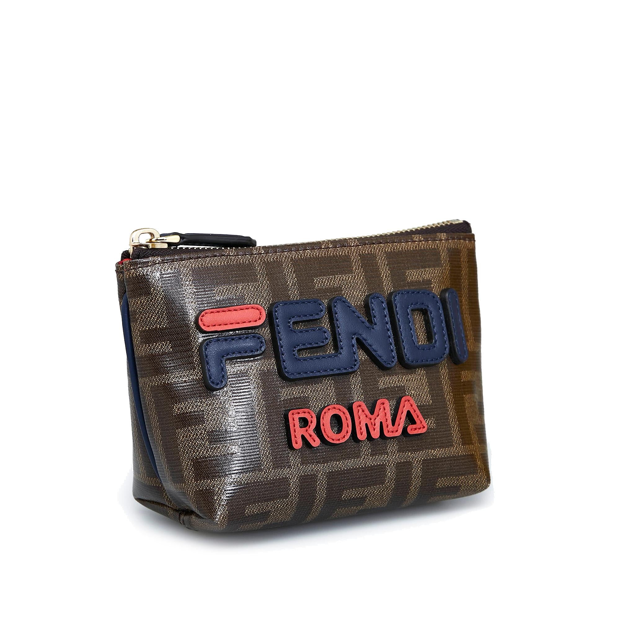 Fendi x Fila Zucca Mania Pouch SHG 7ZFyhe