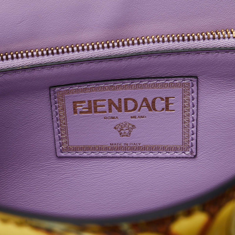 Fendi x Versace Fendace La Medusa Satchel (SHG-beO89n)