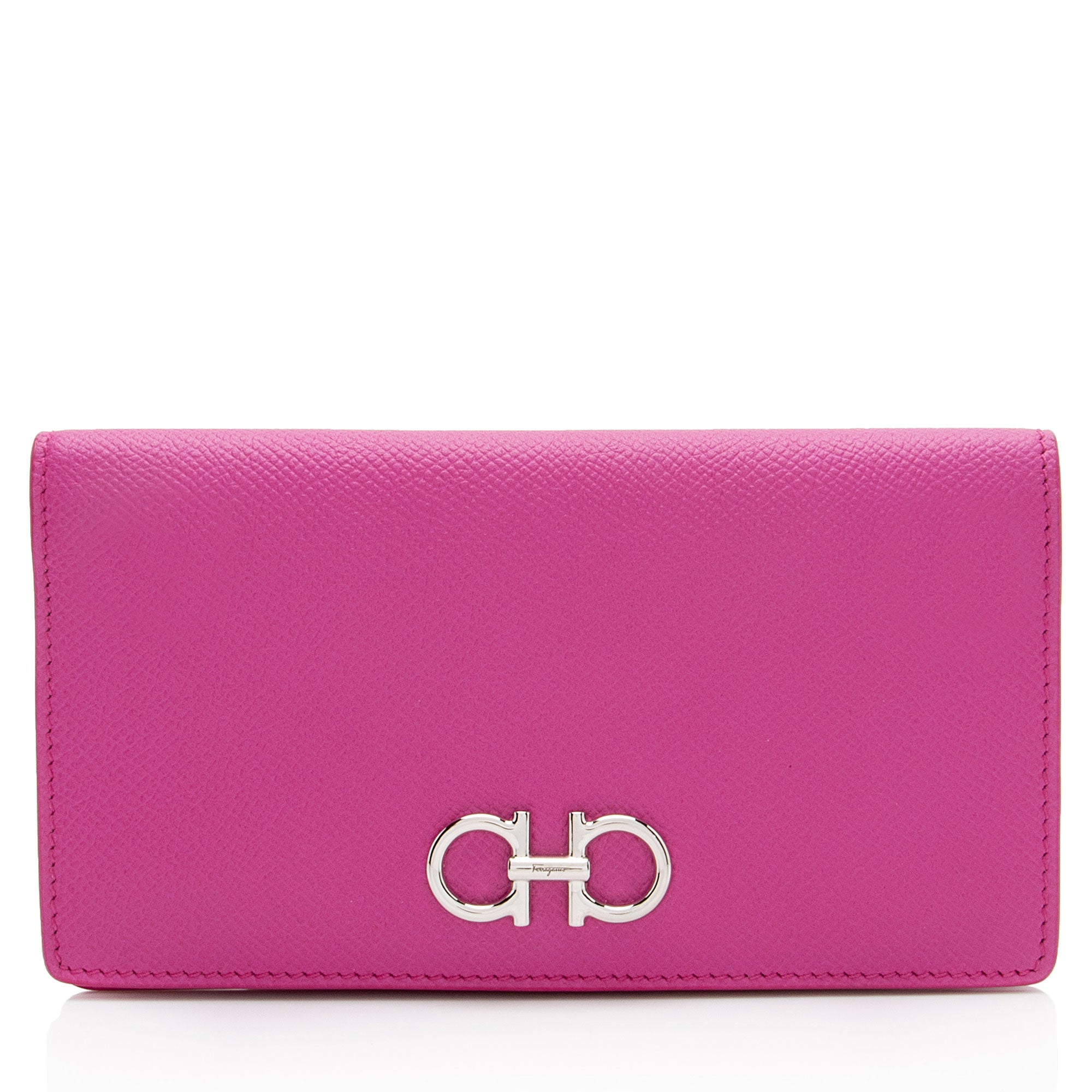 Ferragamo Calfskin Gancini Continental Wallet