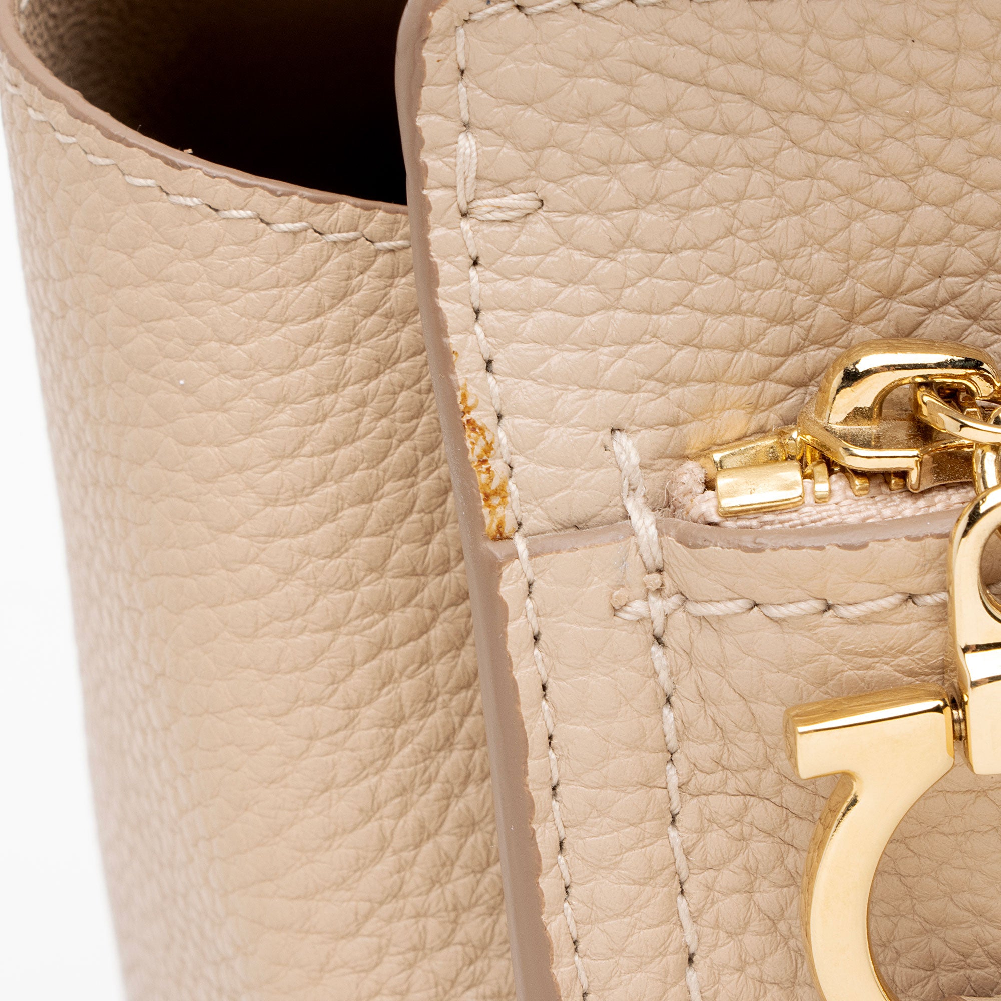 Ferragamo Leather Amy Medium Tote