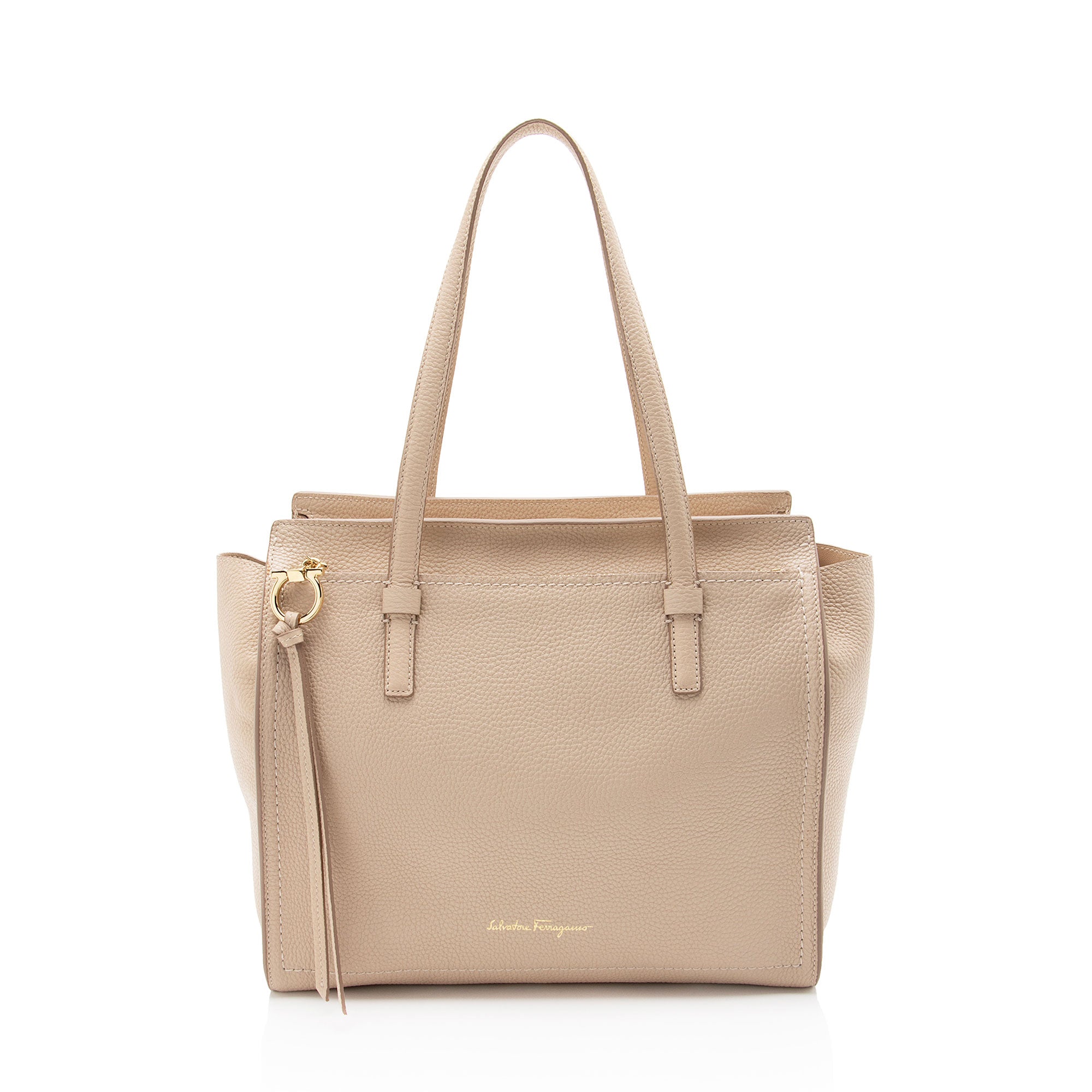 Ferragamo Leather Amy Medium Tote