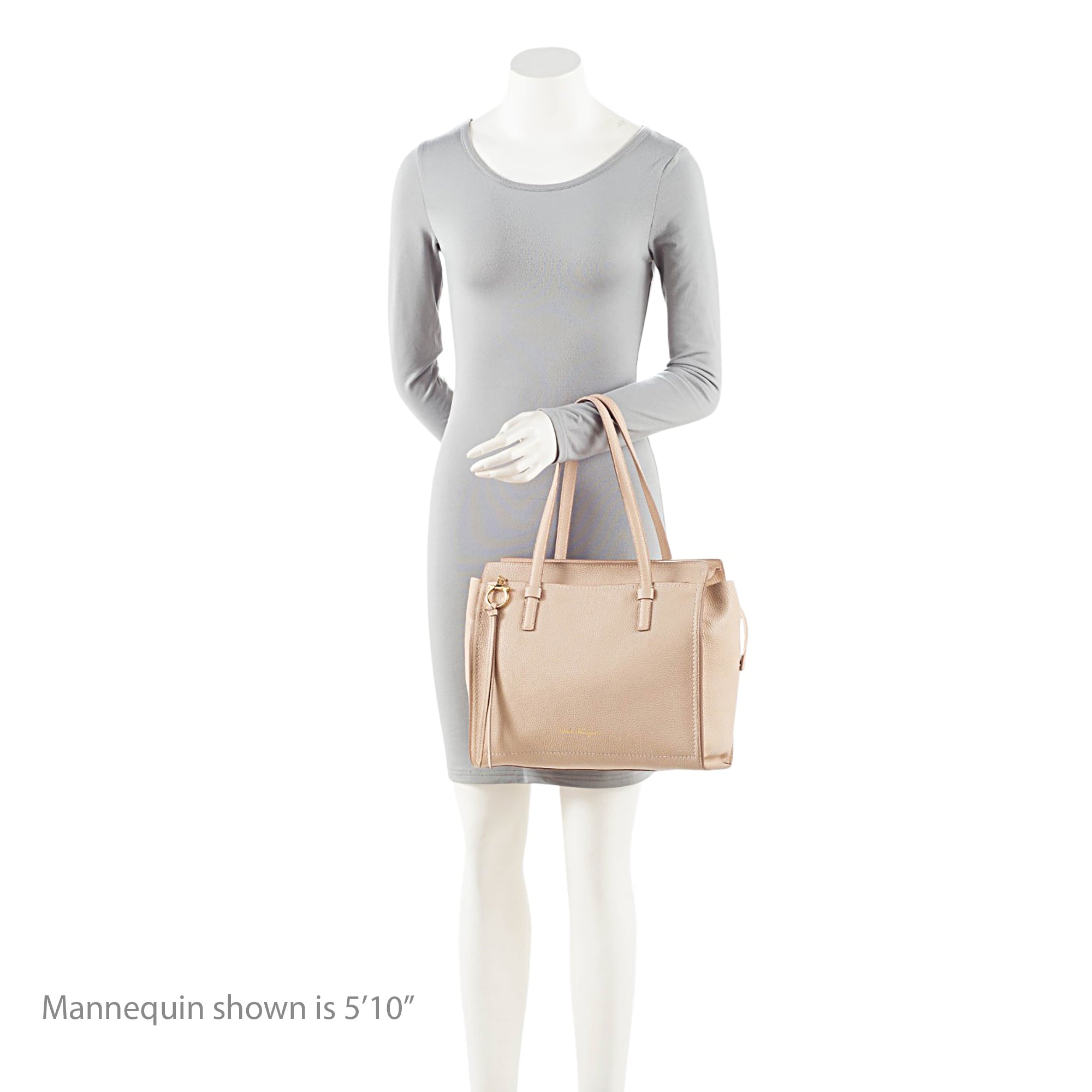 Ferragamo Leather Amy Medium Tote