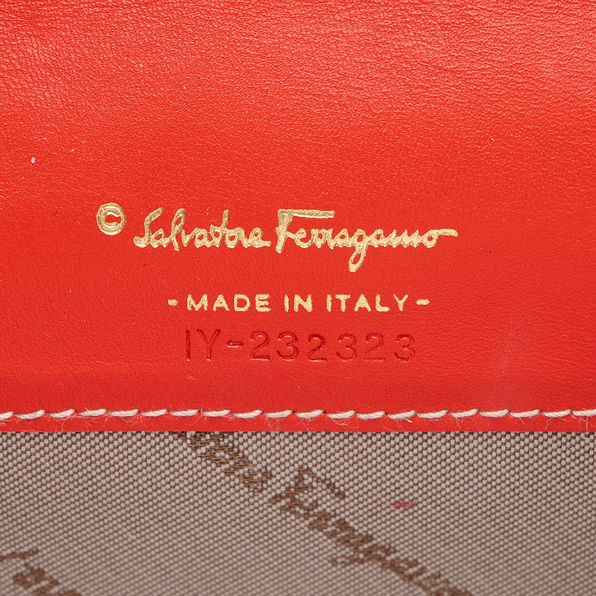 Ferragamo Leather Gancini Belt Bag - Size L