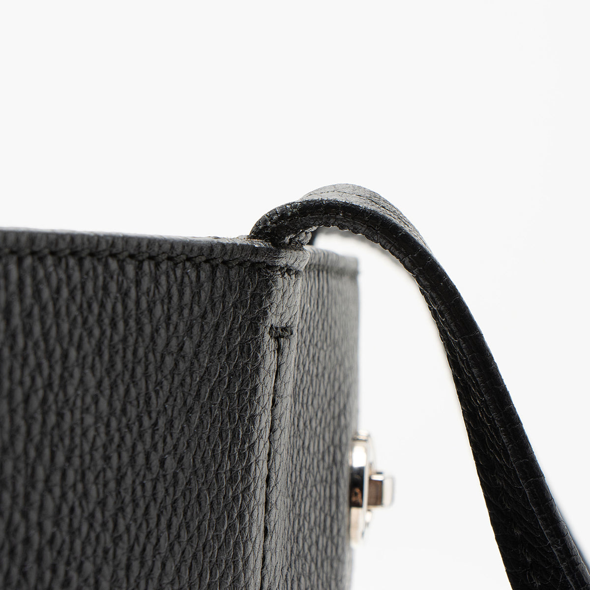 Ferragamo Leather Bice Small Tote