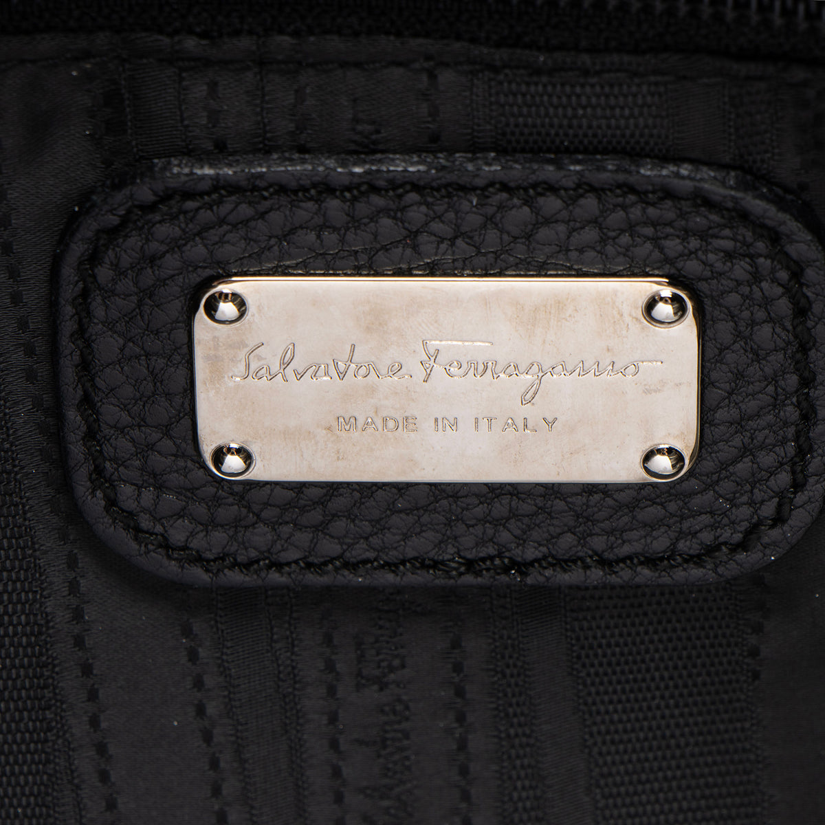 Ferragamo Leather Bice Small Tote