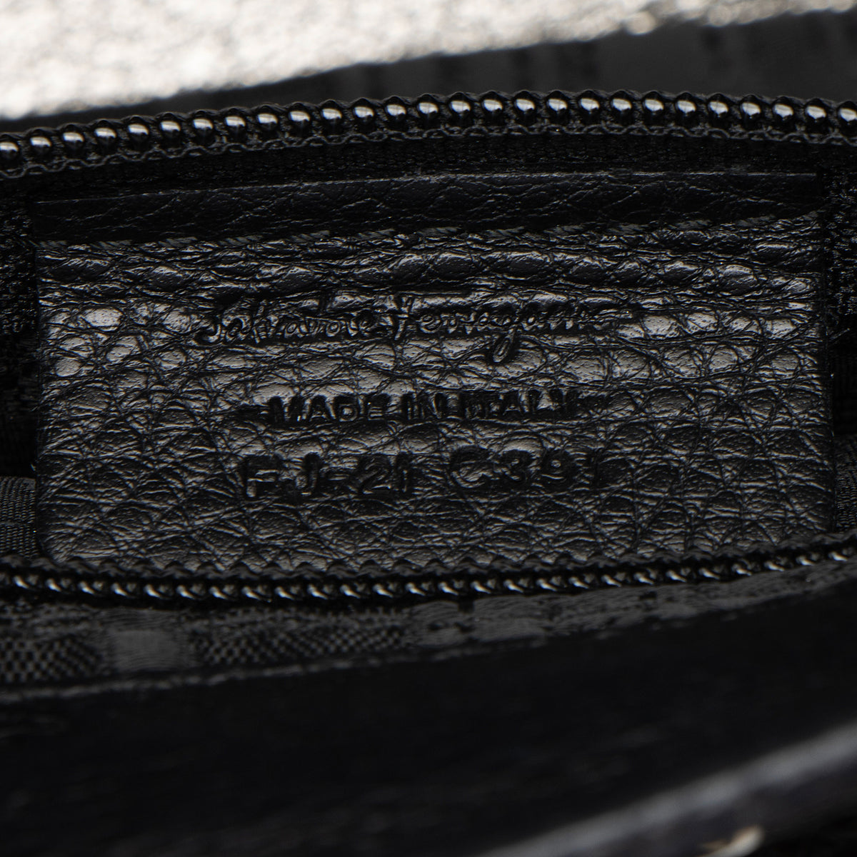 Ferragamo Leather Bice Small Tote