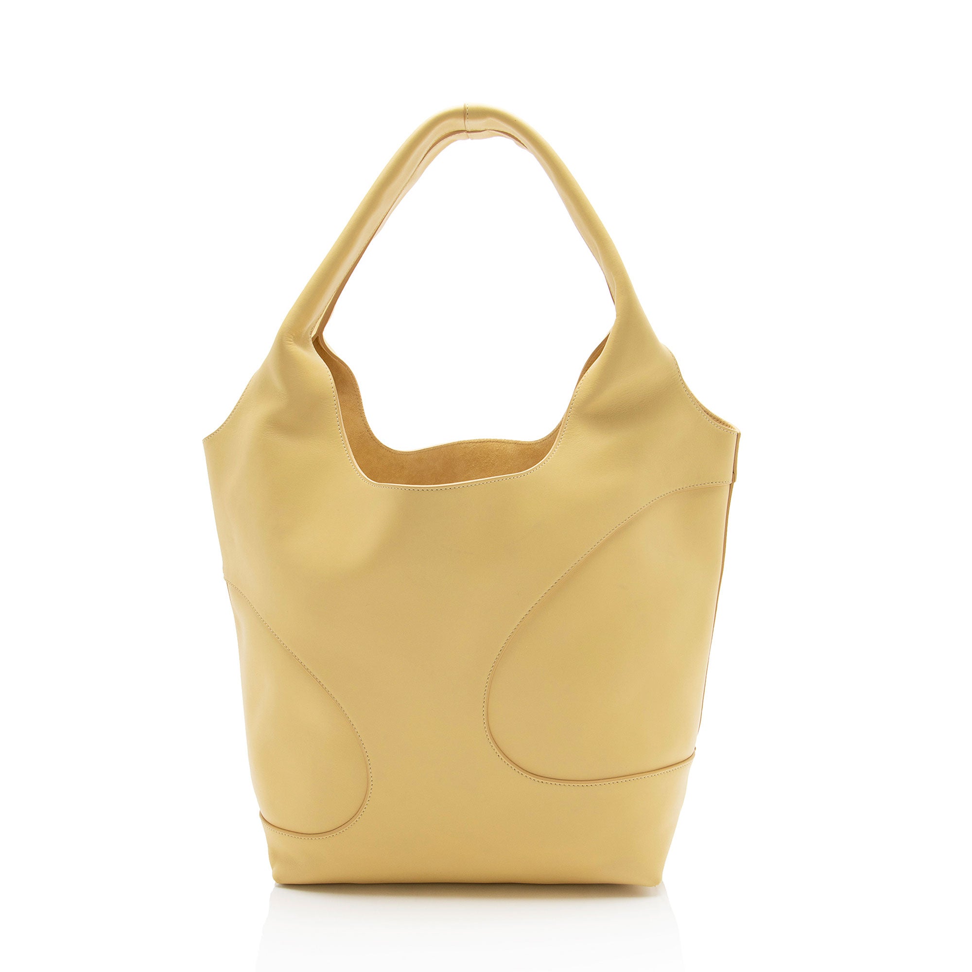 Ferragamo Leather Cut Out Hobo