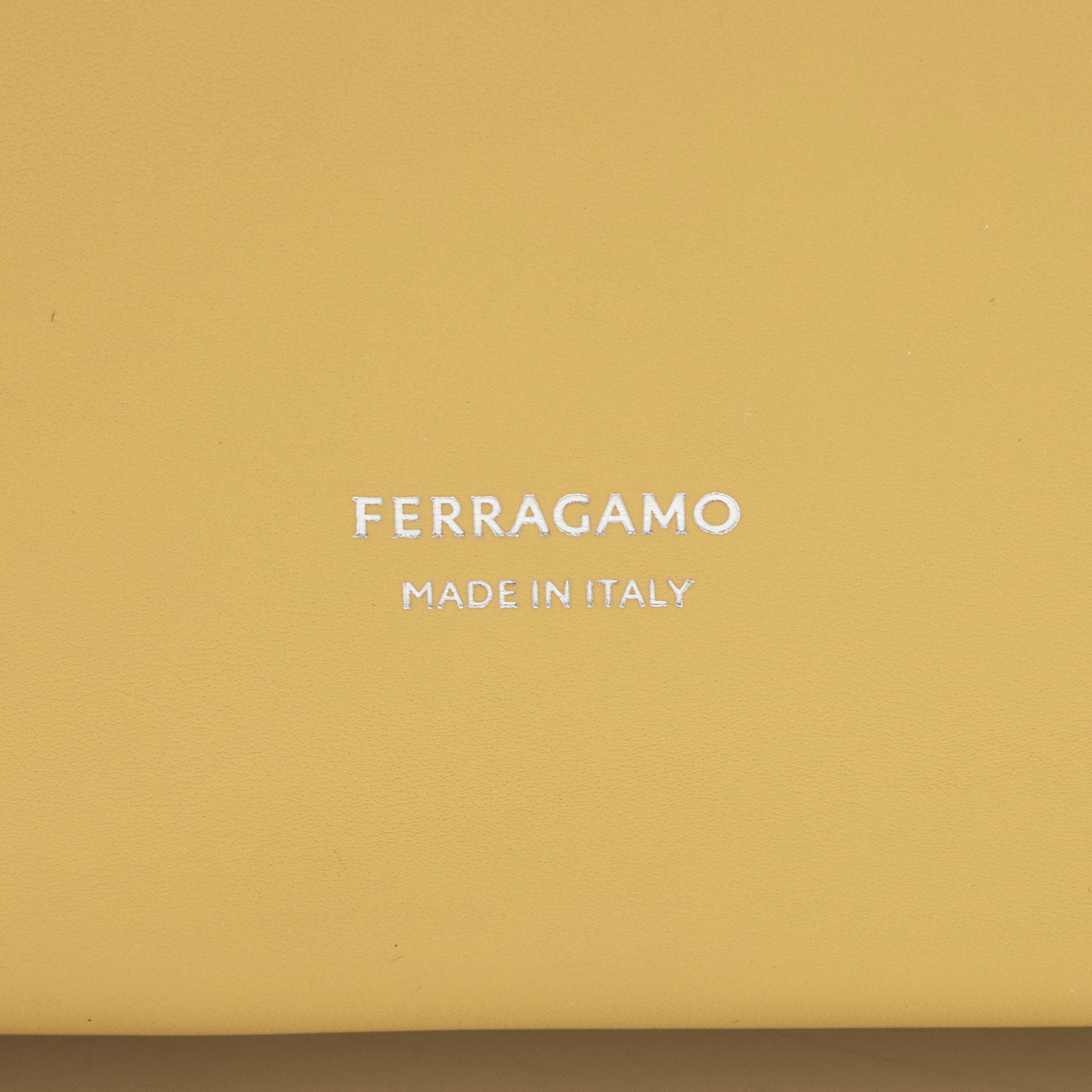 Ferragamo Leather Cut Out Hobo