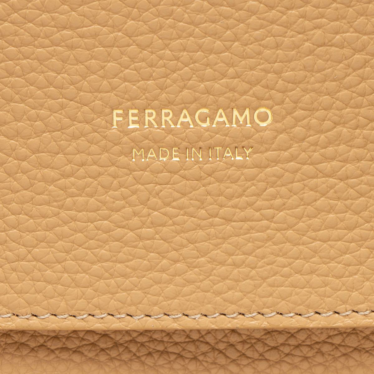 Ferragamo Leather Firenze E/W XL Tote