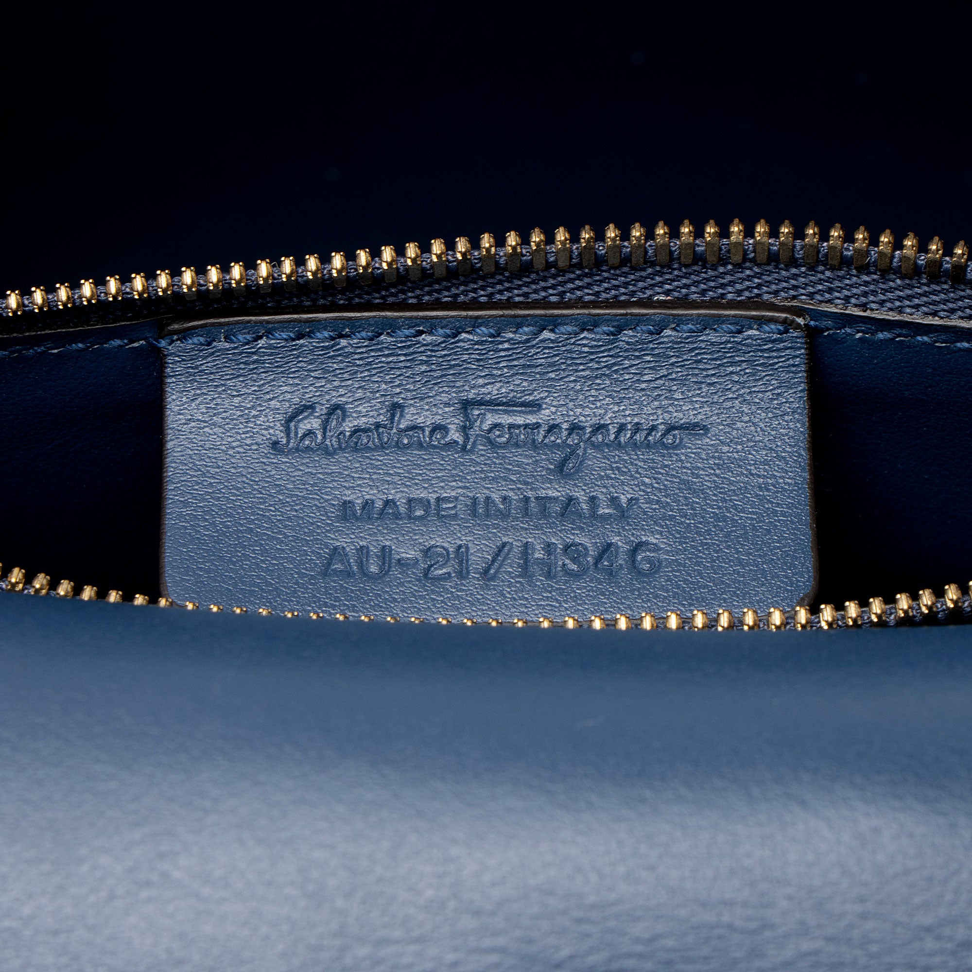 Ferragamo Leather Joanne Large Shoulder Bag