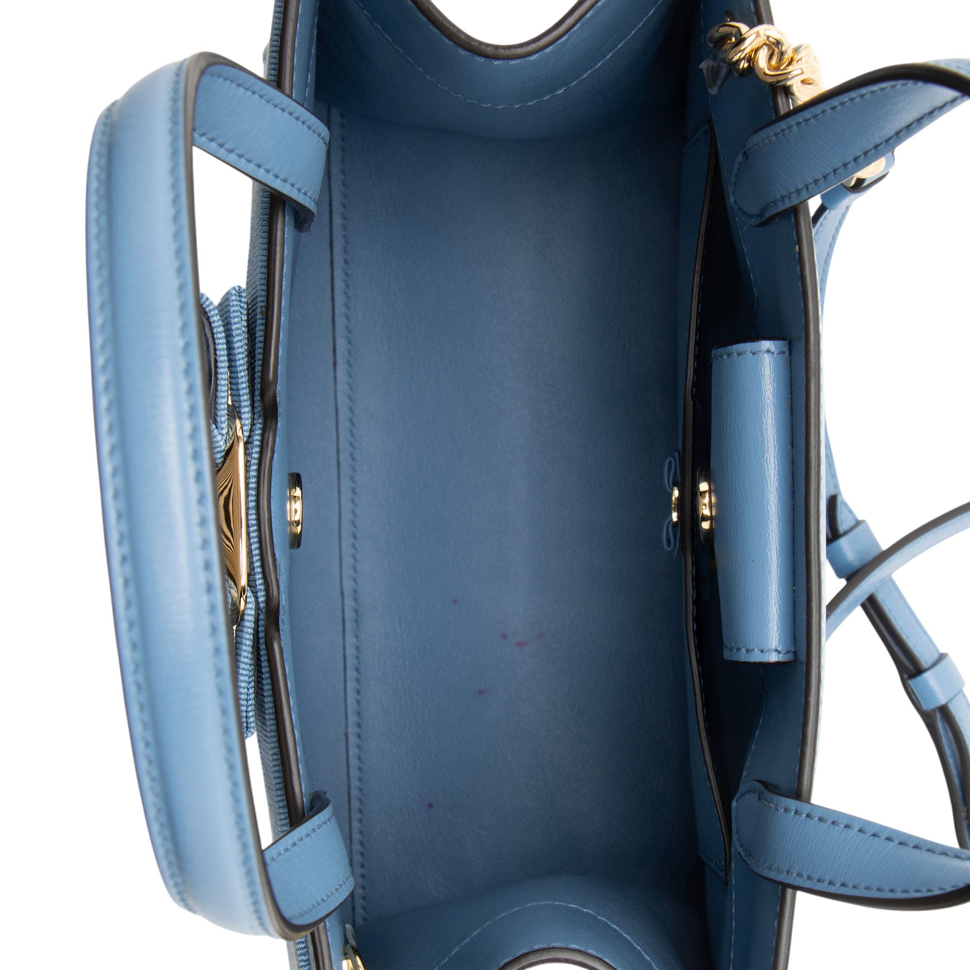 Ferragamo Leather Vara Bow Tote