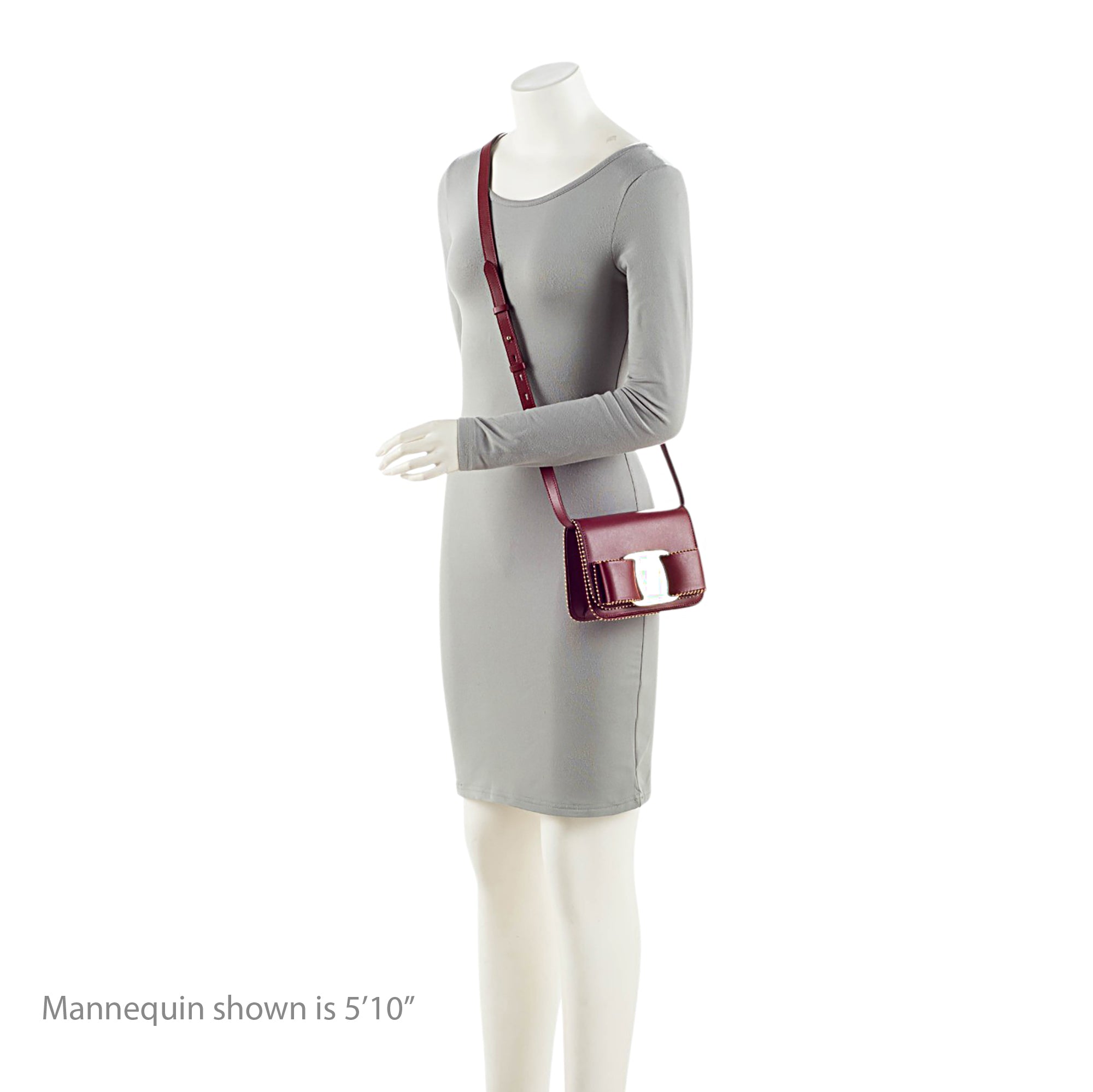 Ferragamo Leather Vara Mini Crossbody