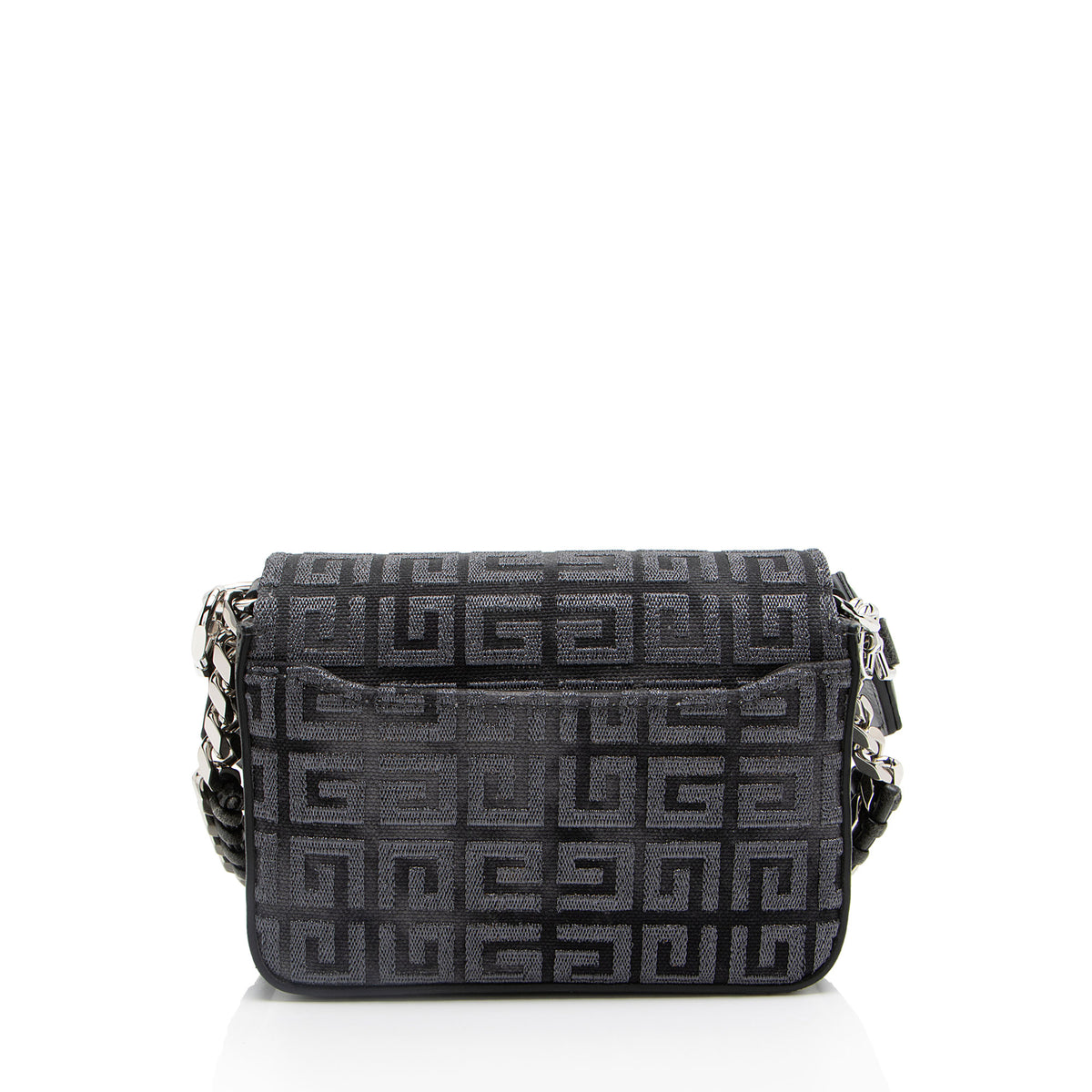 Givenchy 4G Embroidered Canvas 4G Small Shoulder Bag