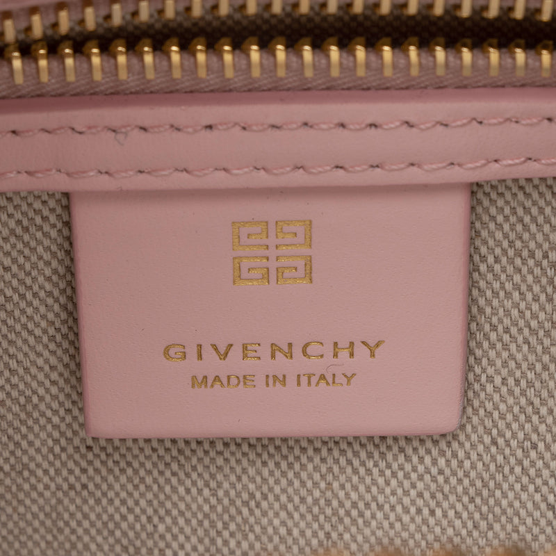 Givenchy 4G Embroidered Canvas Antigona Mini Satchel (SHF-pUIwM5)