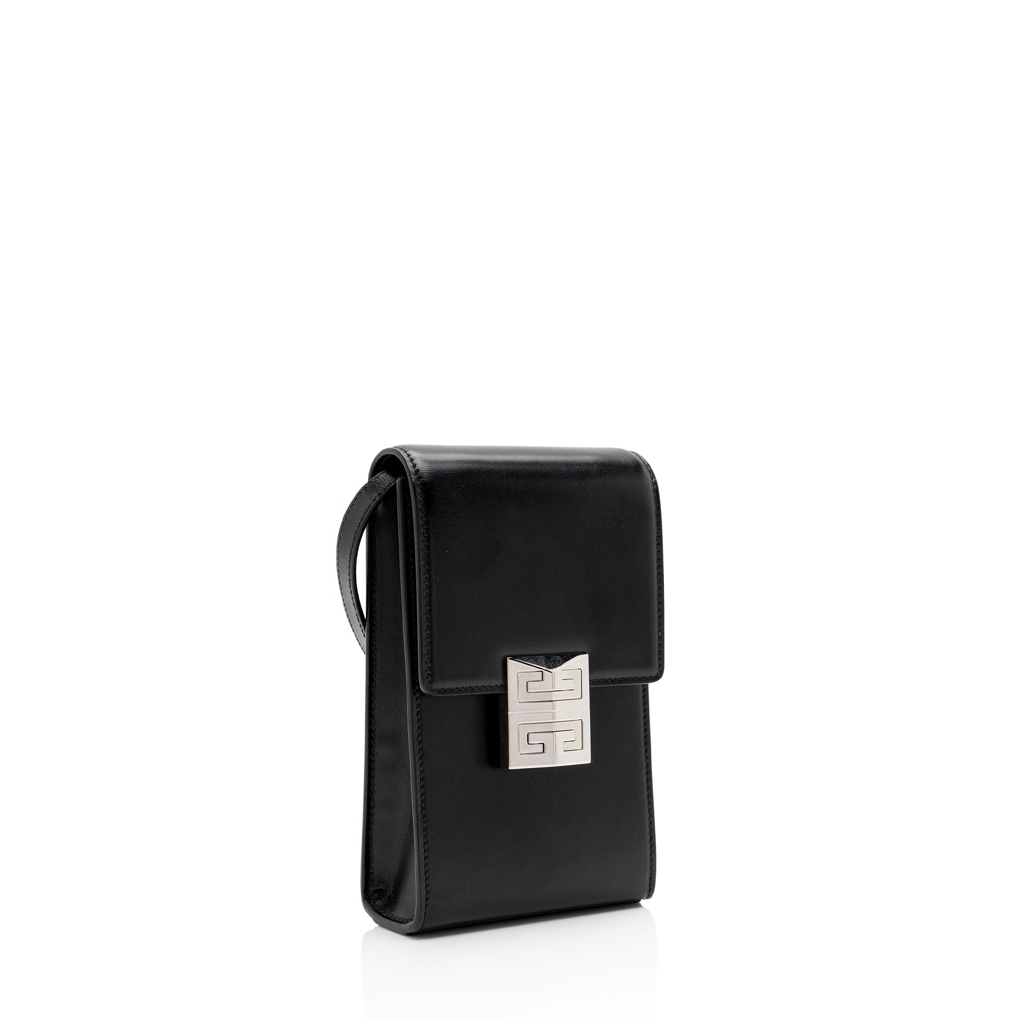 Givenchy Calfskin 4G Vertical Box Mini Crossbody Bag (SHF-Y4GKhQ)