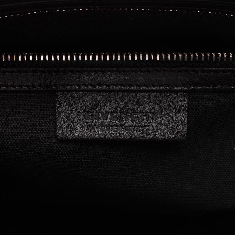 Givenchy Calfskin Bi Color Studded Antigona Medium Satchel (SHF-4CmEb3)
