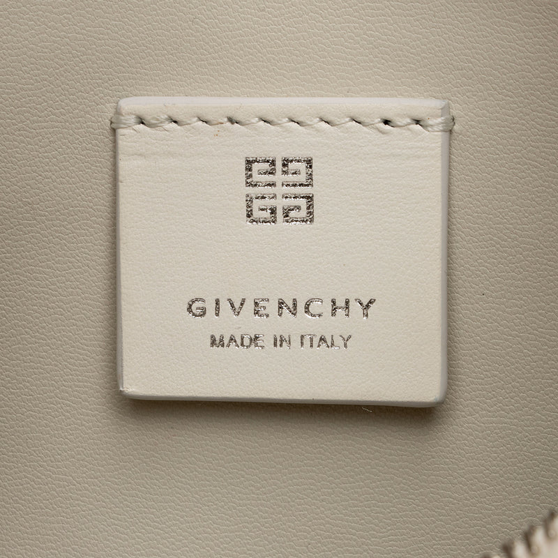 Givenchy Calfskin Moon Cut Out Small G Cube Chain Bag (SHF-CA3WuD)