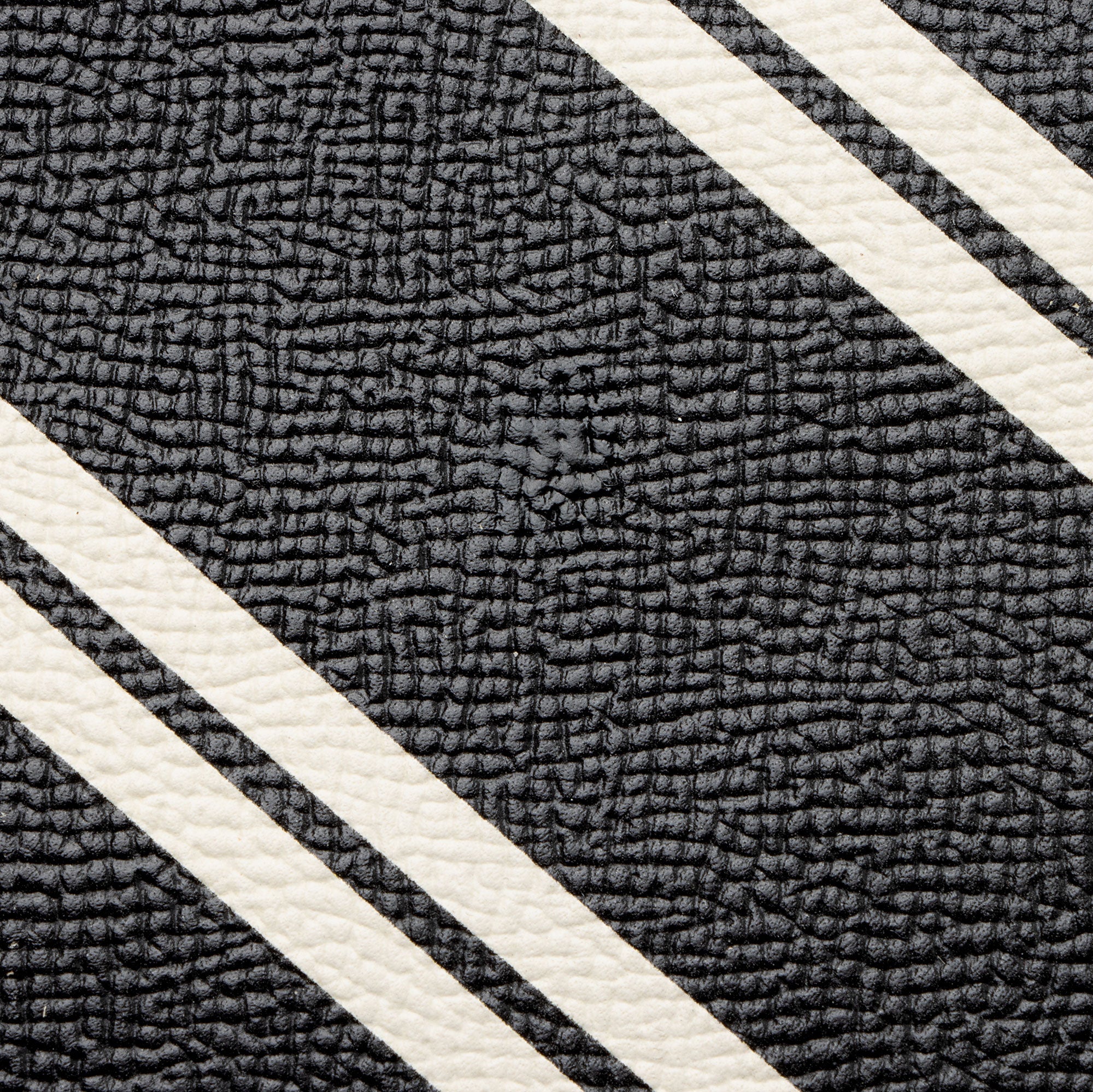 Givenchy Calfskin Striped Zip Pouch