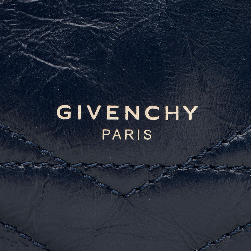 Givenchy Crinkled Patent Leather ID Medium Flap Bag (SHF-ElRXOM)