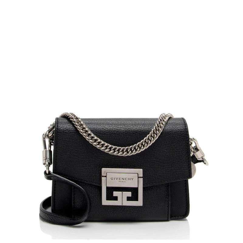 Givenchy Goatskin GV3 Mini Shoulder Bag SHF grwA2g LuxeDH