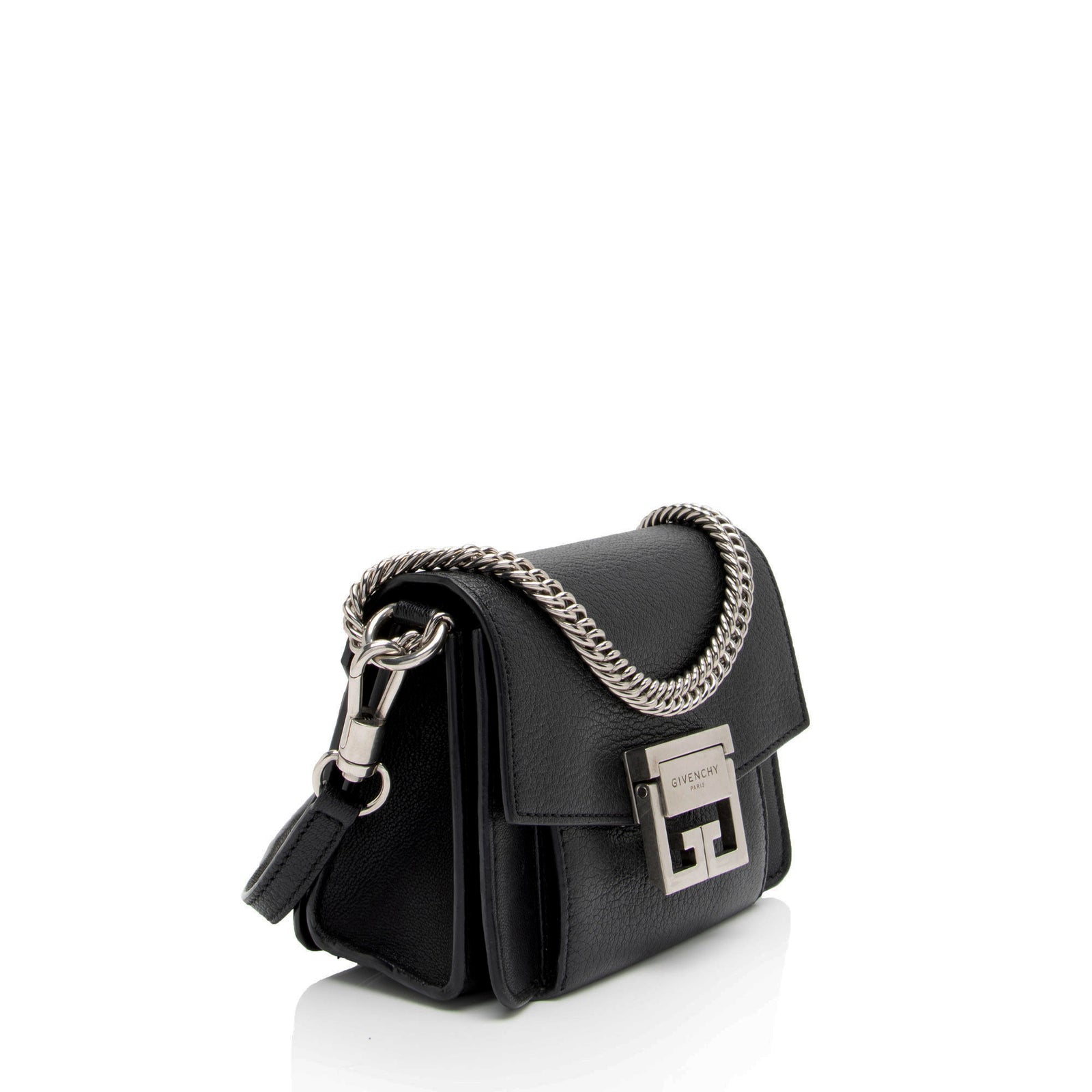Givenchy Goatskin GV3 Mini Shoulder Bag SHF grwA2g LuxeDH