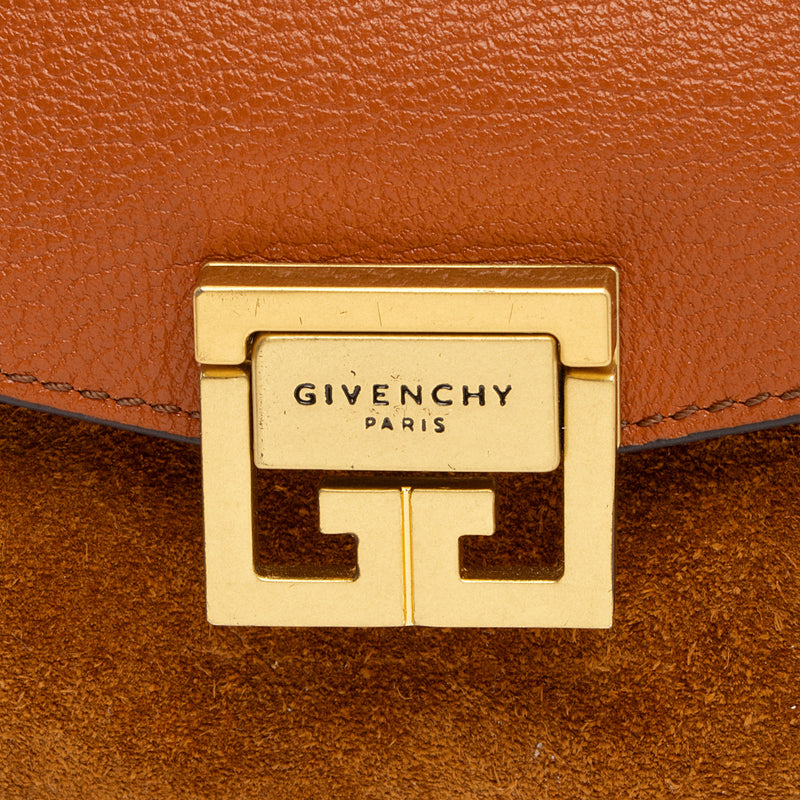 Givenchy Goatskin Suede GV3 Nano Belt Bag SHF TNErdp LuxeDH