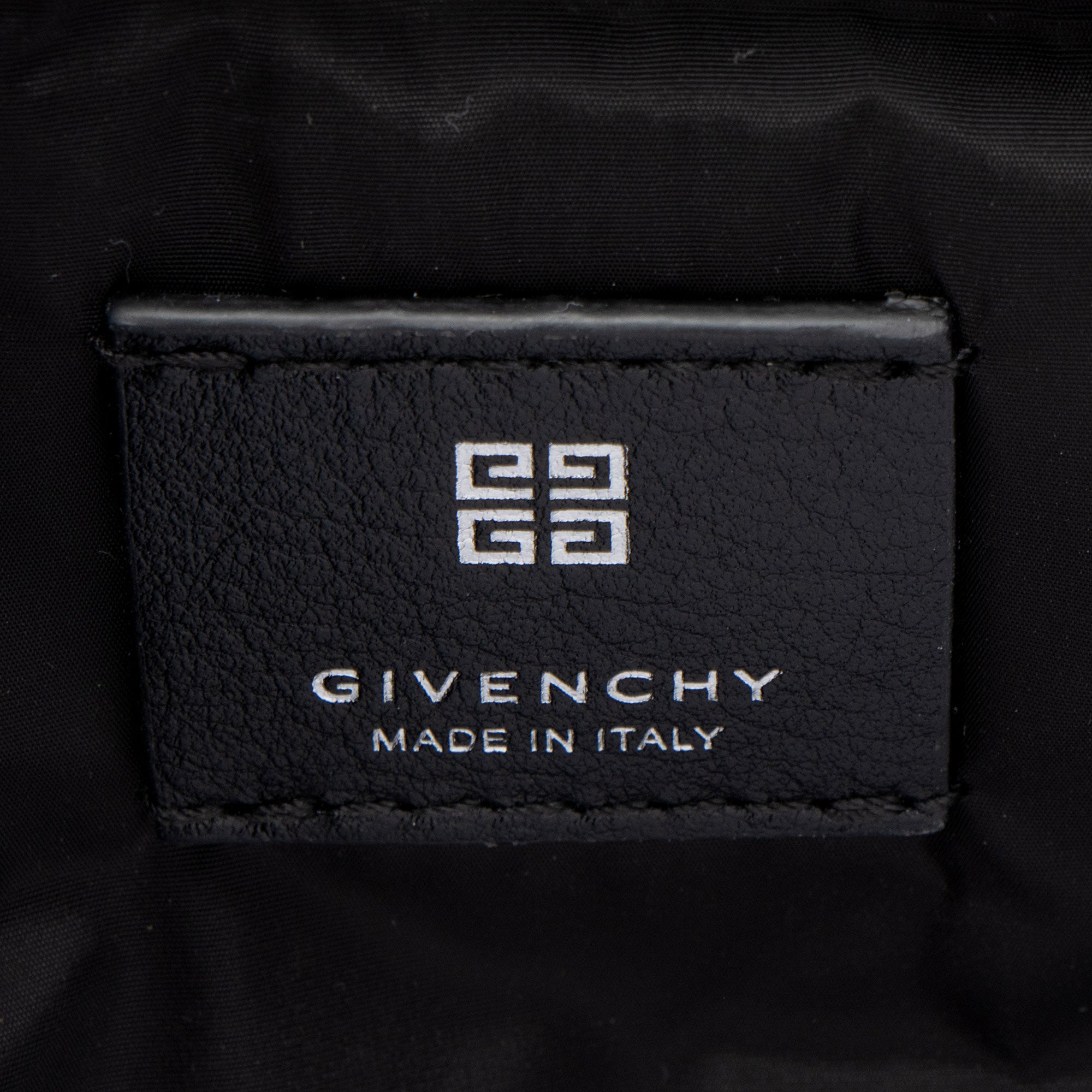 Givenchy Grained Leather Nylon Voyou Skinny Crossbody