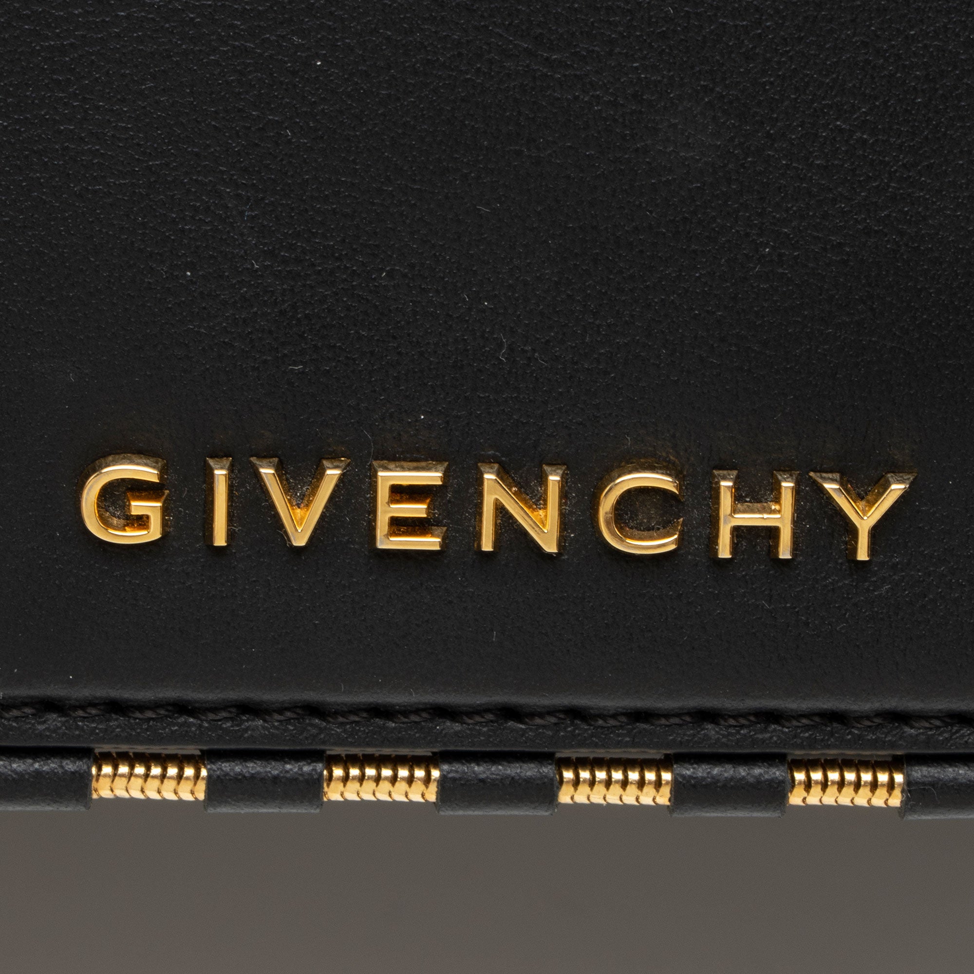 Givenchy Leather Chain Trim Pandora Box Mini Crossbody
