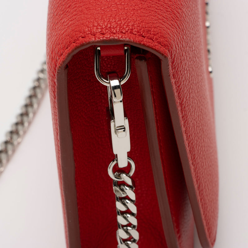 Givenchy Leather Pandora Wallet On Chain Bag (SHF-QnLE3U)