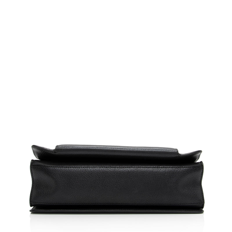 Givenchy Leather Suede GV3 Medium Shoulder Bag (SHF-SAh7jb)