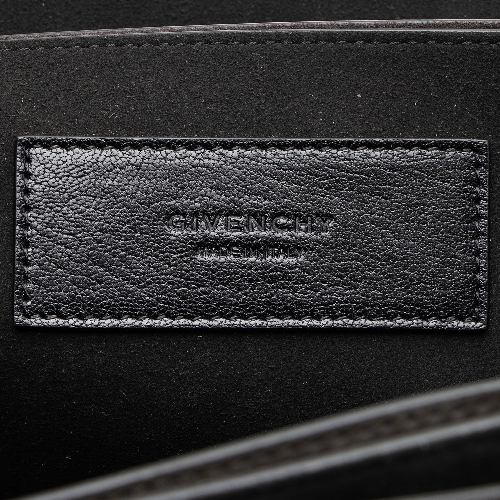 Givenchy Leather Suede GV3 Medium Shoulder Bag