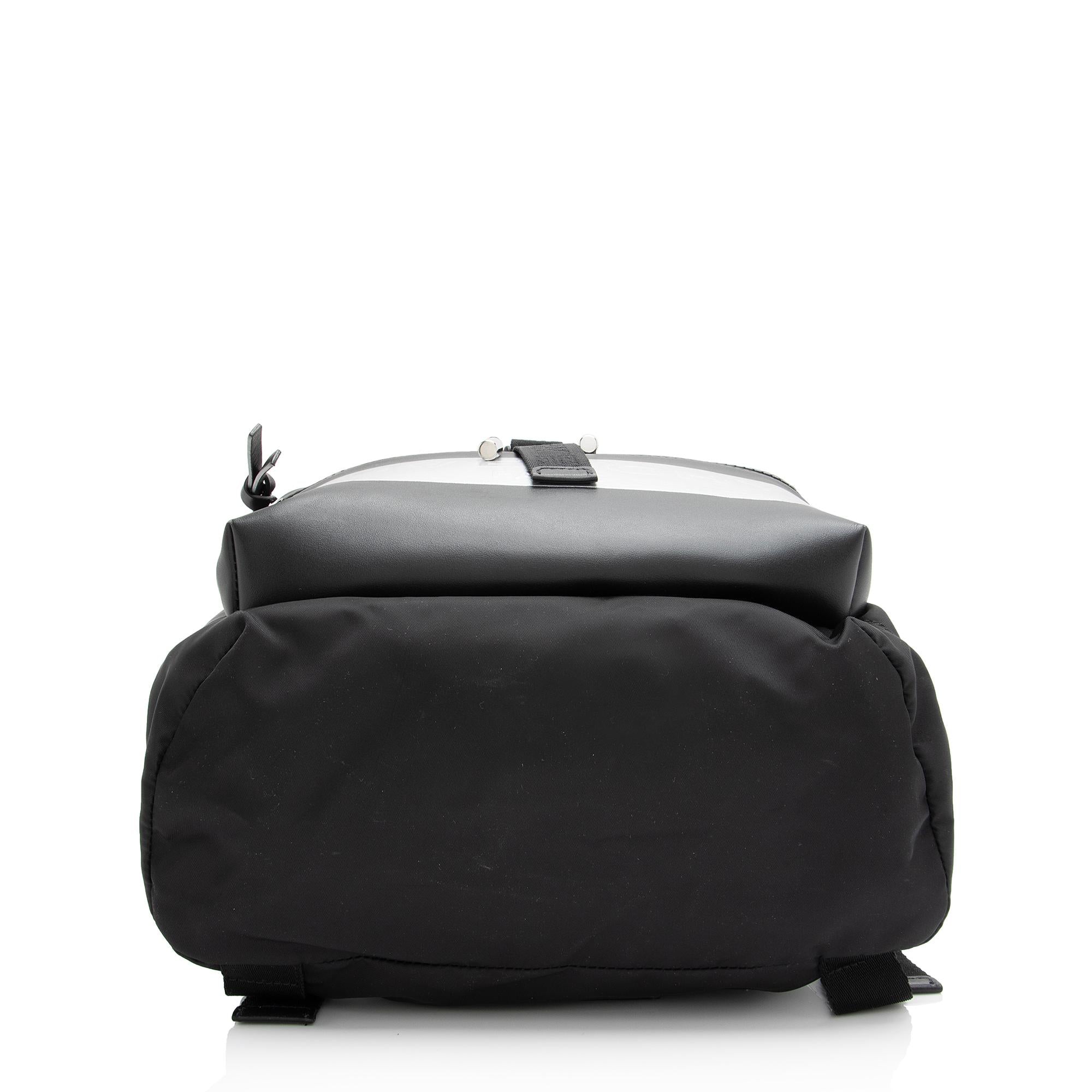 Givenchy Nylon Latex Light 3 Logo Backpack (SHF-23659)