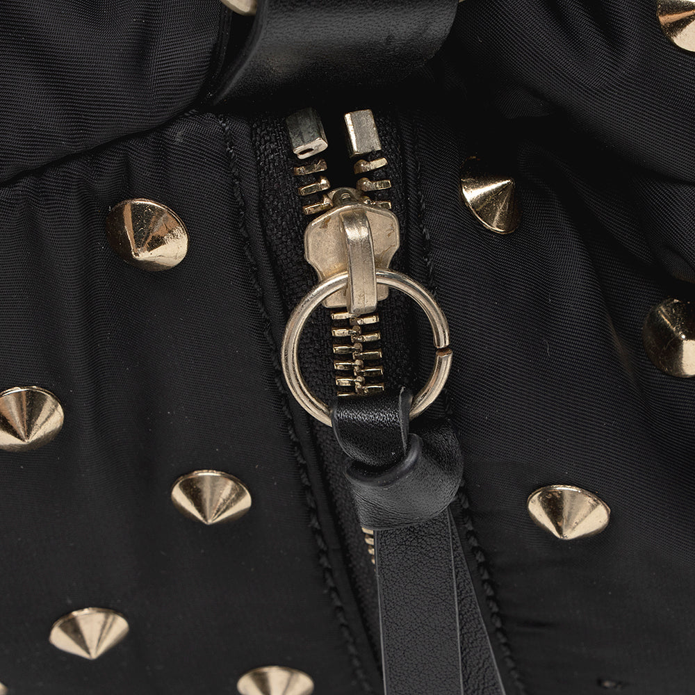 Givenchy Nylon Studded Satchel (SHF-16270)