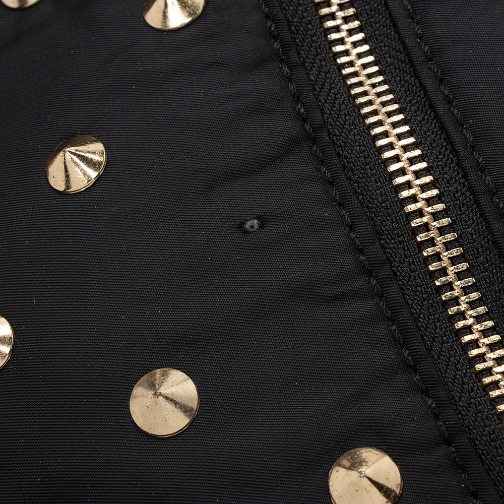 Givenchy Nylon Studded Satchel (SHF-16270)